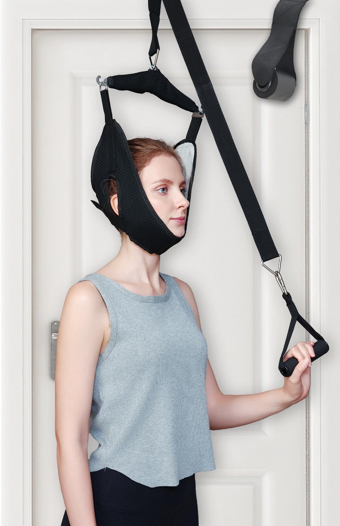 Pauline Over-Door Cervical Neck Traction Device