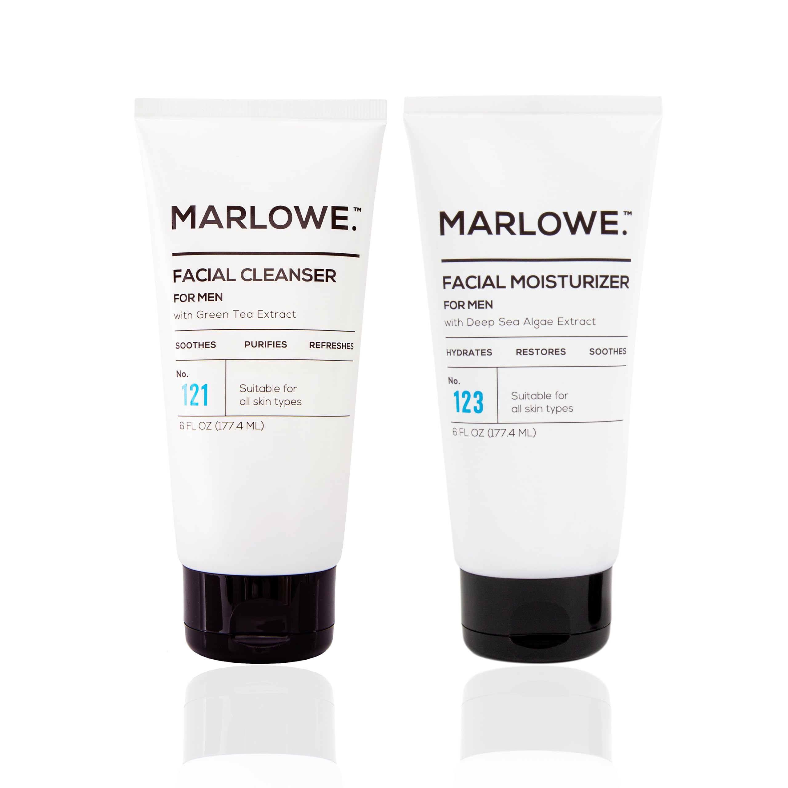 MARLOWE. Men's Skin Care Set, Best Sellers Kit, Soap, - MARLOWE.