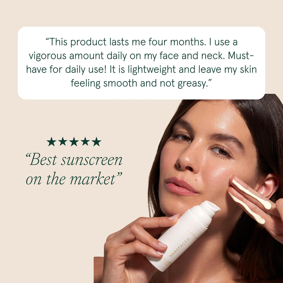 Barefaced Sheer Protection SPF 50 Broad Spectrum Face - Barefaced Official Imagery - 6