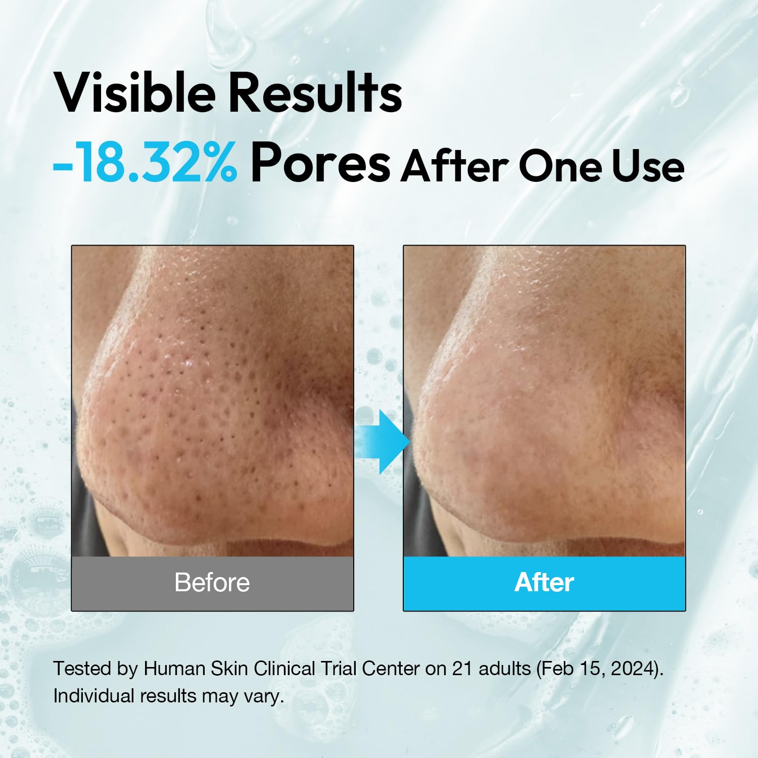 Dual Pore Cleanser, Blackhead Face Wash for Men, 6.76 fl oz - LAB BY He is_ Official Product View 5