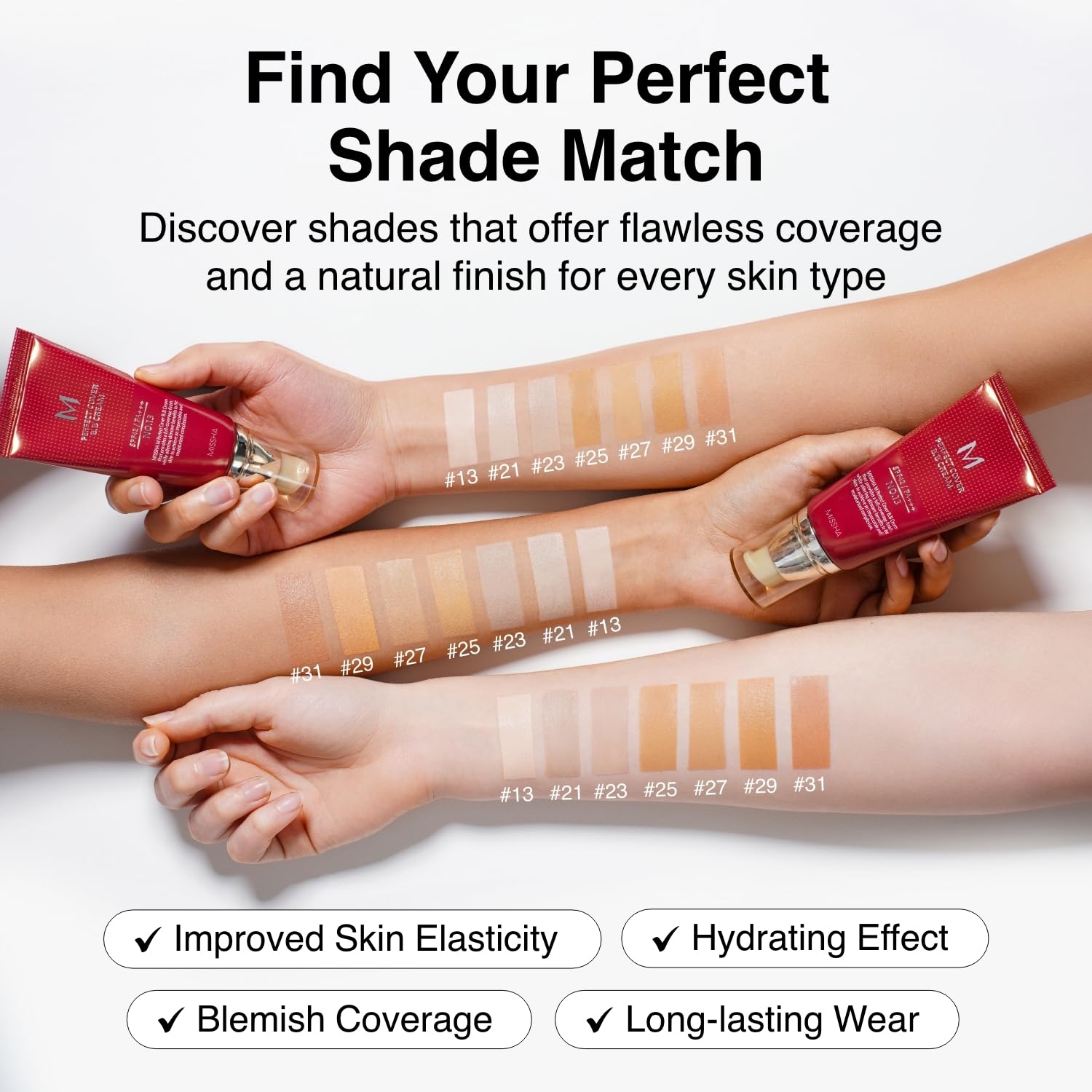 MISSHA BB Essentials Kit No.21 Light Beige SPF 42 PA+++ & BB Boomer Primer - MISSHA Official Product View 9