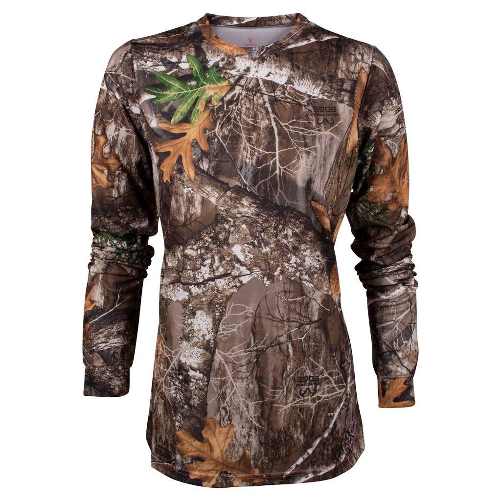 King s Camo Ladies Hunter Series Long Sleeve Camo Tee - King's Camo Official Imagery - 7