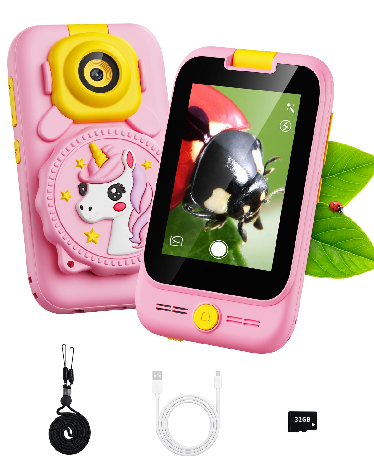 2 in 1 Kids Smart Phone and Microscope Camera for Kid - Gofimyee Official Imagery - 8