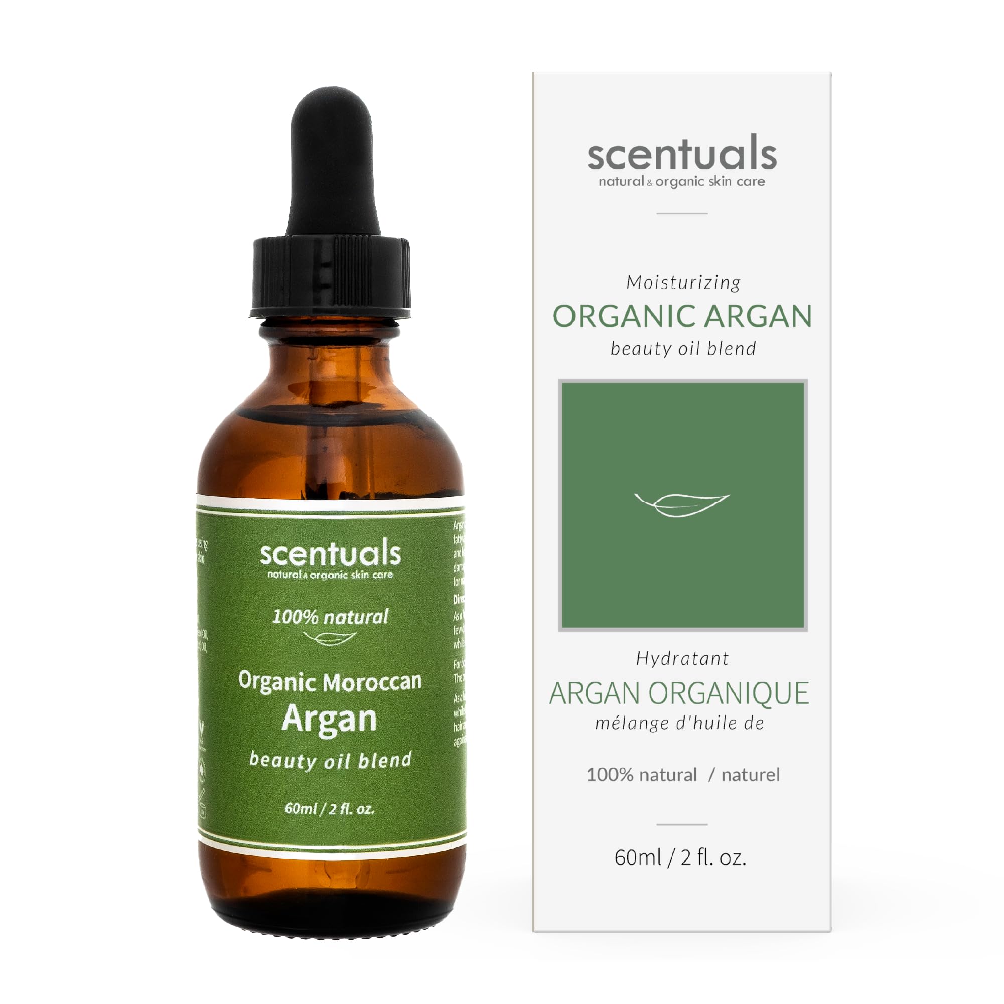 Scentuals Argan Beauty Oil Blend, All-in-One Skin, Hair & Nail... - Scentuals Official Product View 2