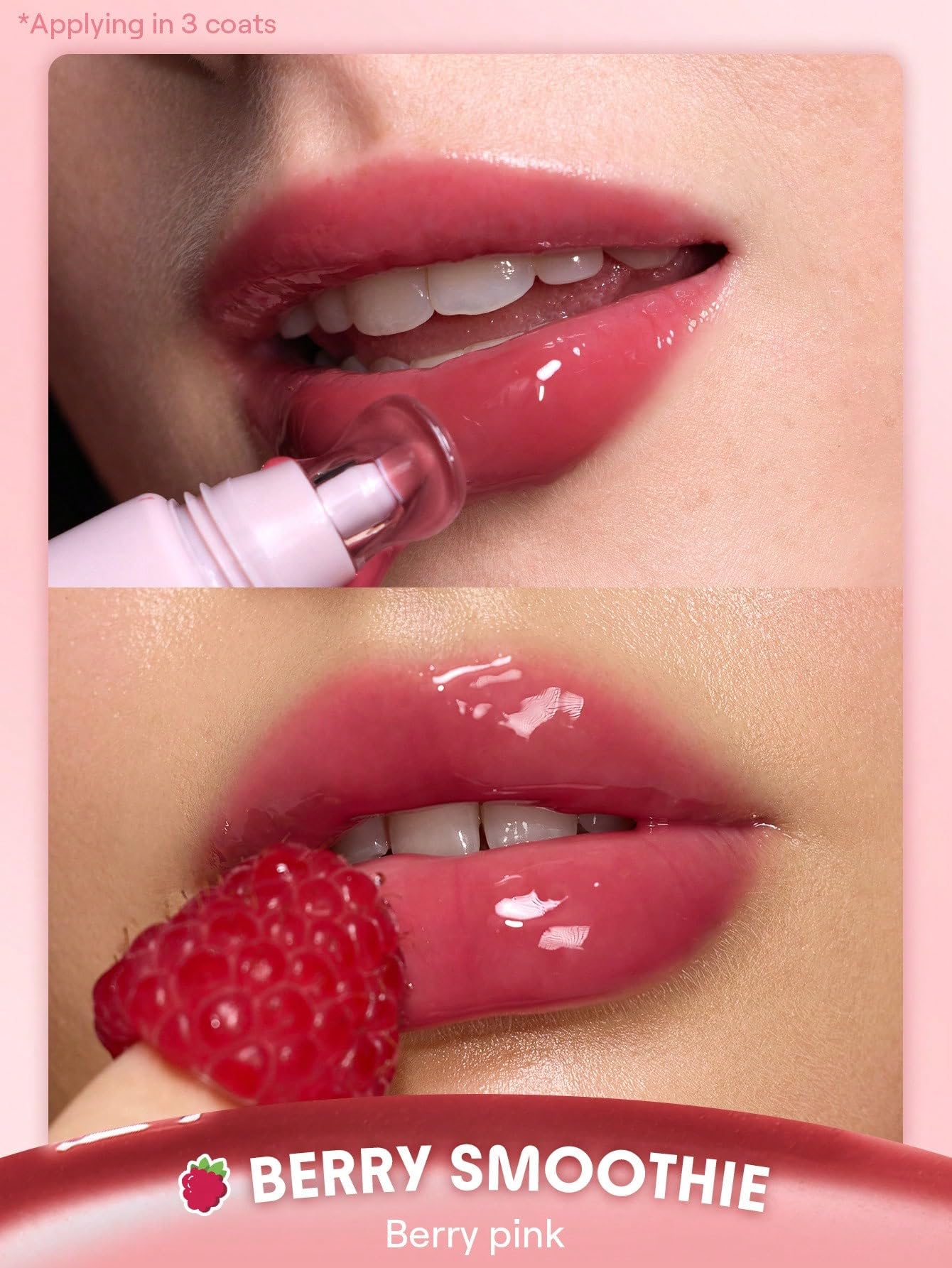 SHEGLAM Crystal Glaze Moisturizing Lip Gloss Hydrating Jelly Long Last - View 3