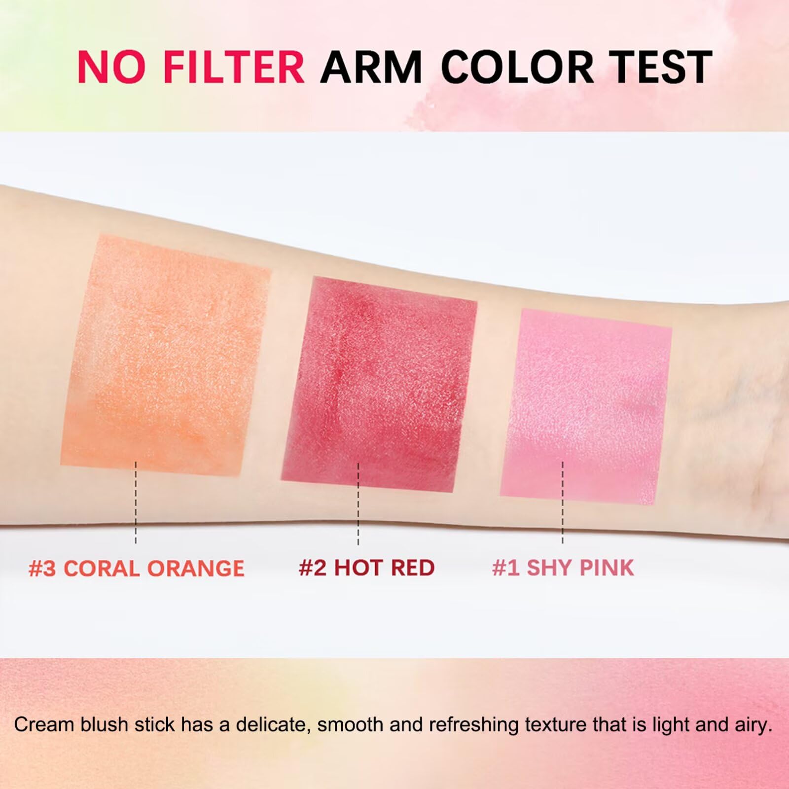 GMaxit Multi-Use Makeup Blush Stick,Beauty Solid Moisturizer,Waterproo - View 5