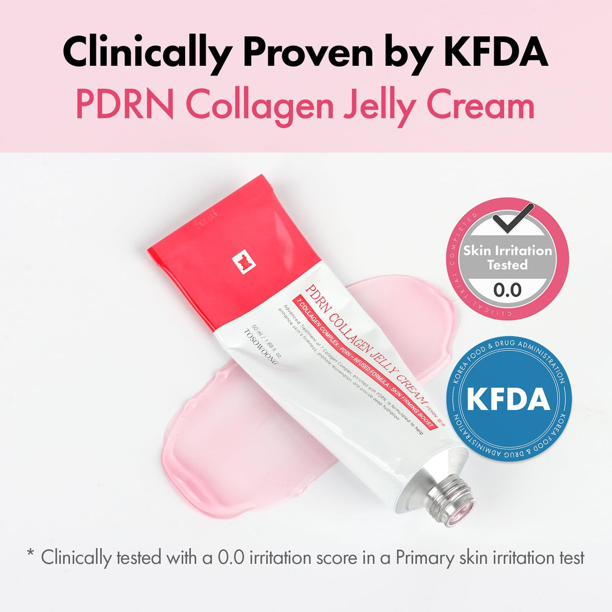 TOSOWOONG PDRN Collagen Jelly Cream for Firming Uneven Tone - TOSOWOONG Official Imagery - 6