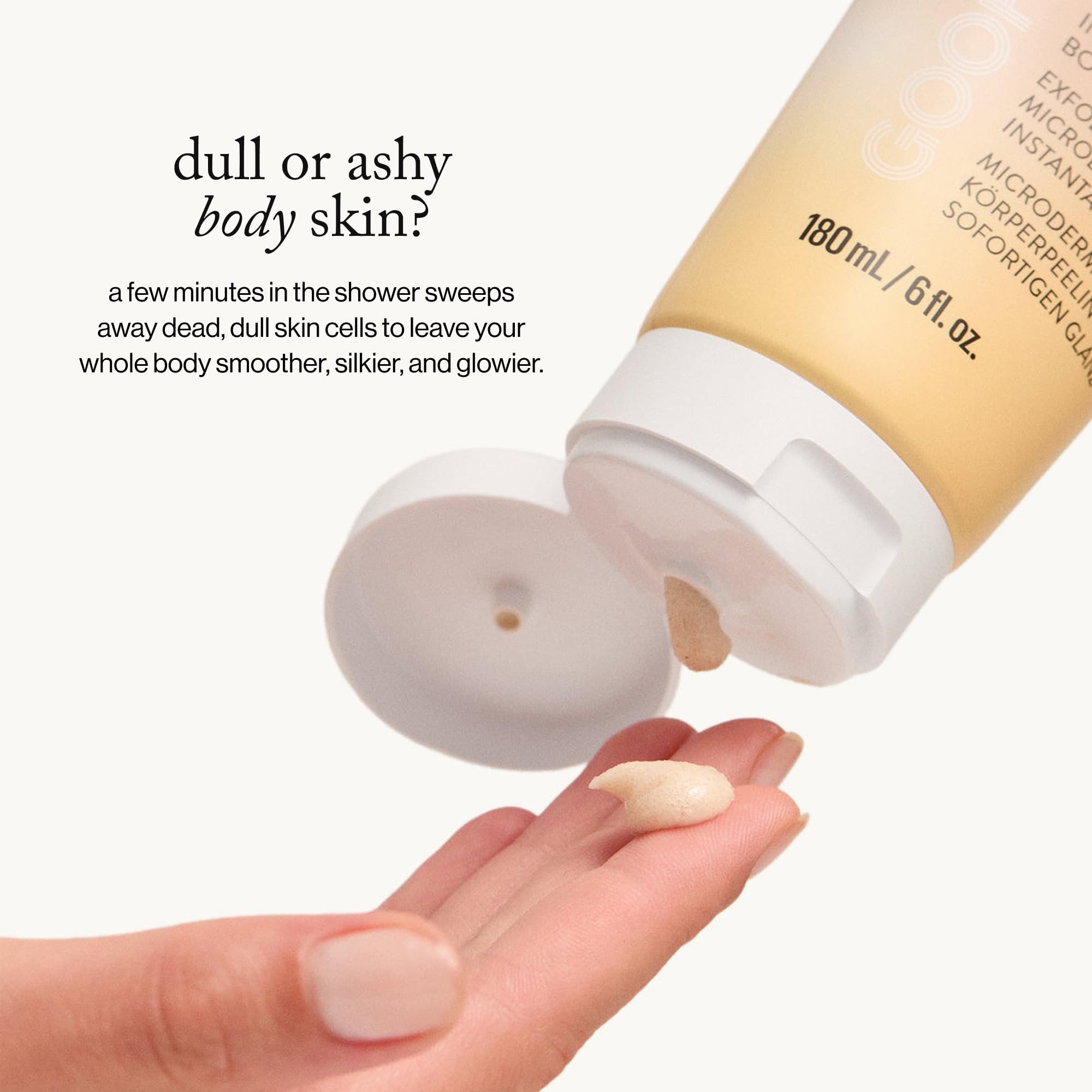 goop Beauty Microderm Body Polish - Exfoliating Scrub & Foaming Cleanser f - goop Official Product View 7