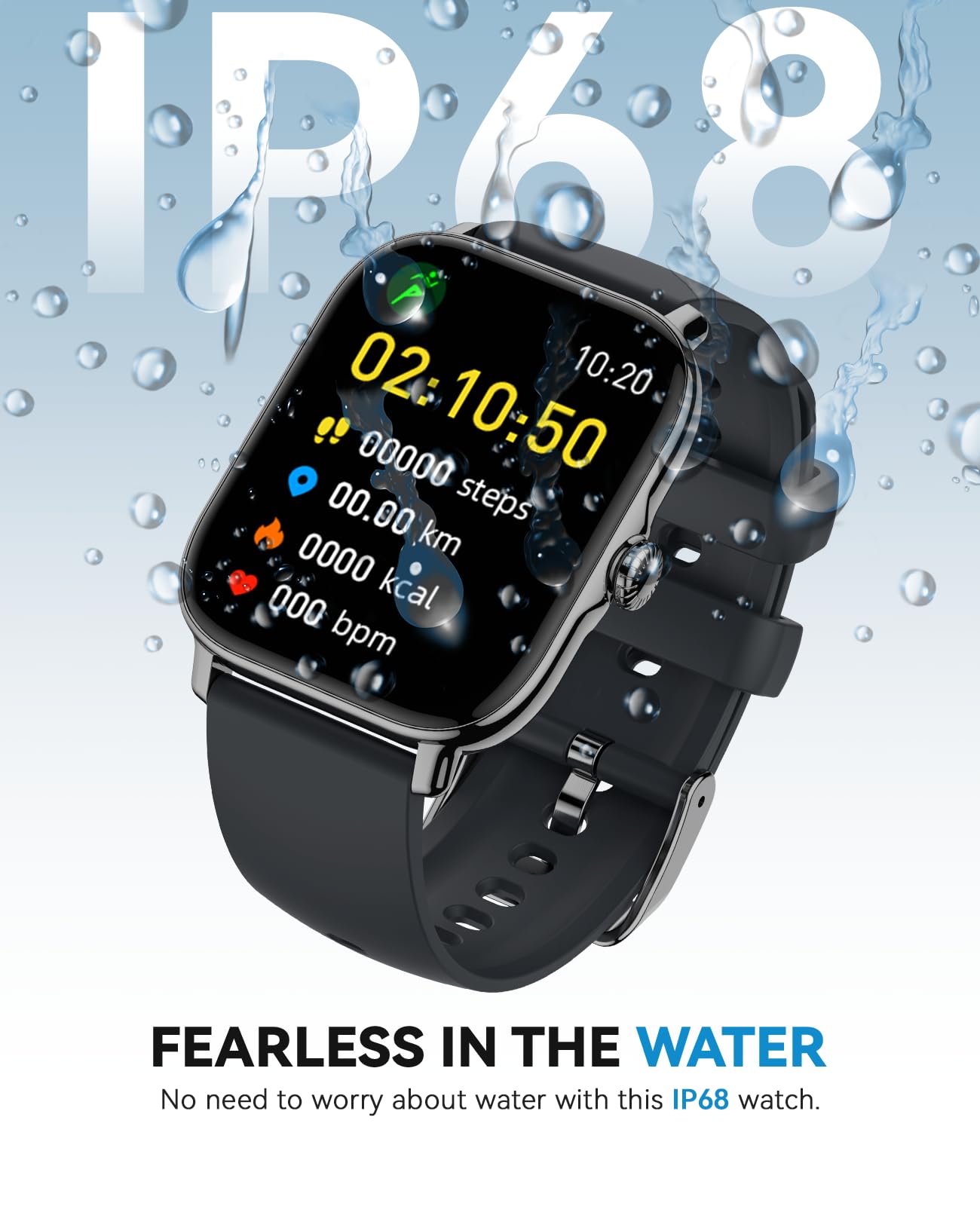 paybay Smart Watch for Women Men- Answer/Make Call, 2025 IP68 Waterpro - View 5