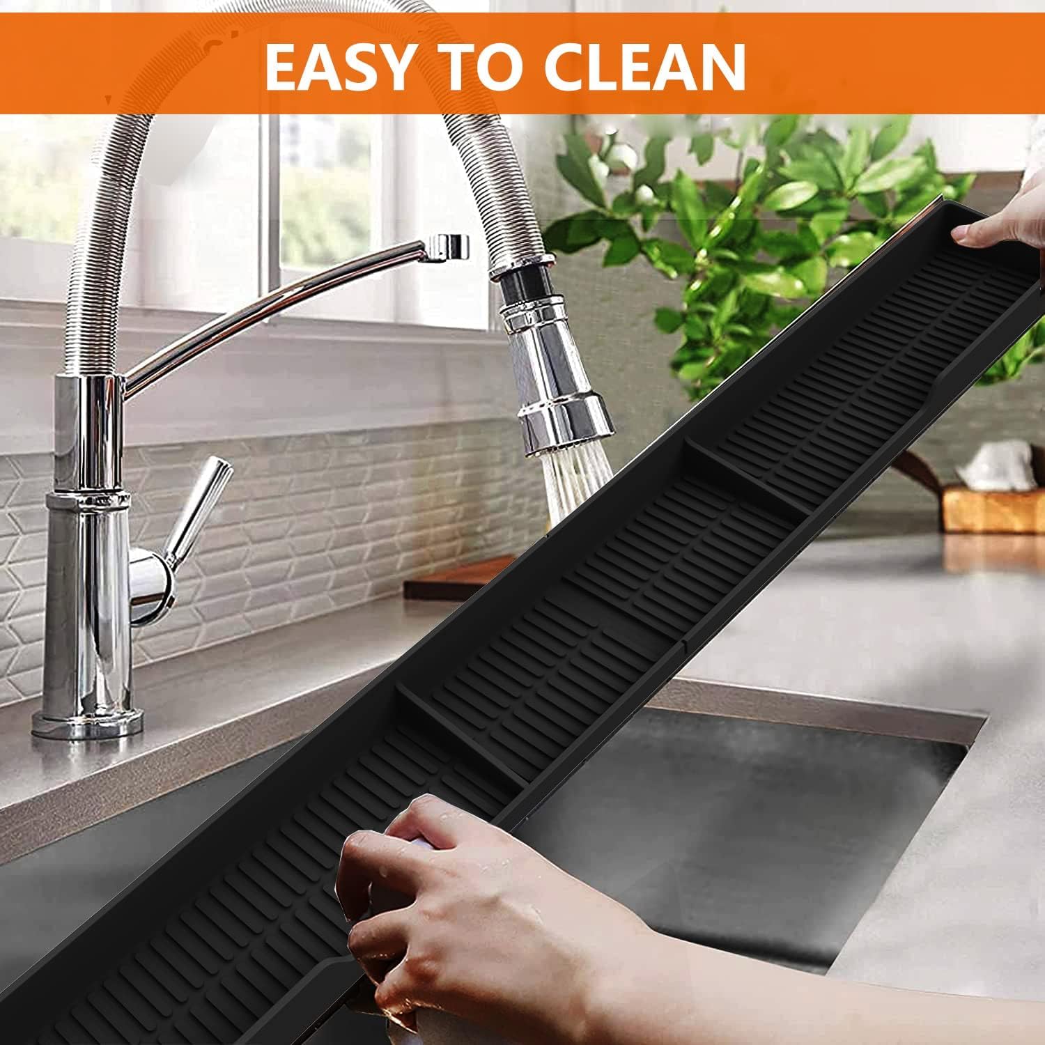 AWOKE Stove Top Shelf 30 Inch - Silicone Material Magnetic Shelf by AWOKE - Angle View 6