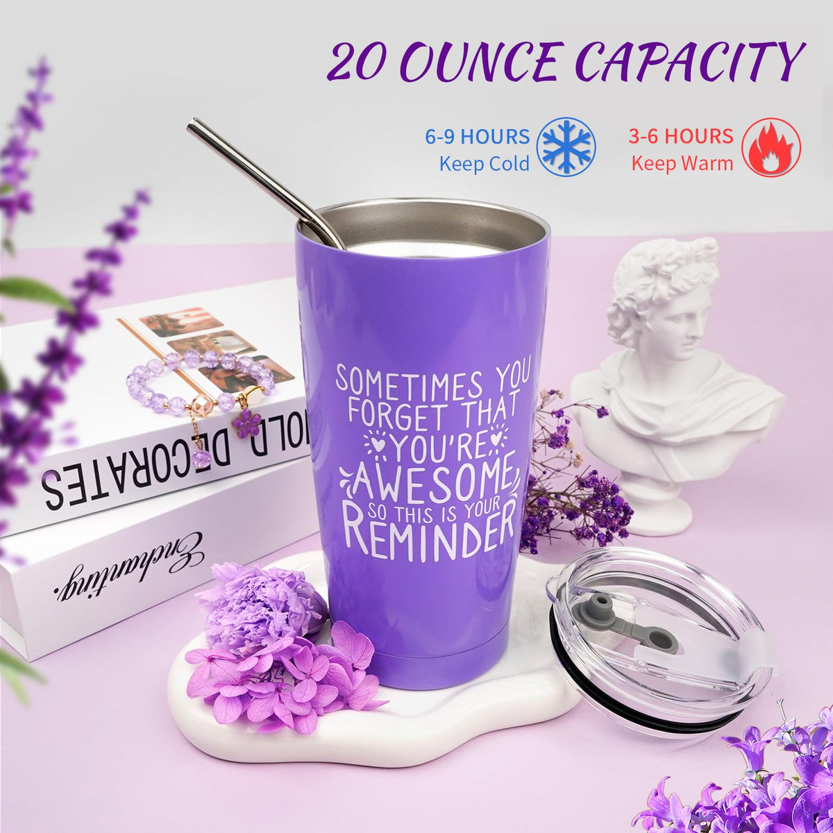 Spa Gifts for Women Lavender 16 Pcs Birthday Gift for Women - Betem Official Imagery - 5