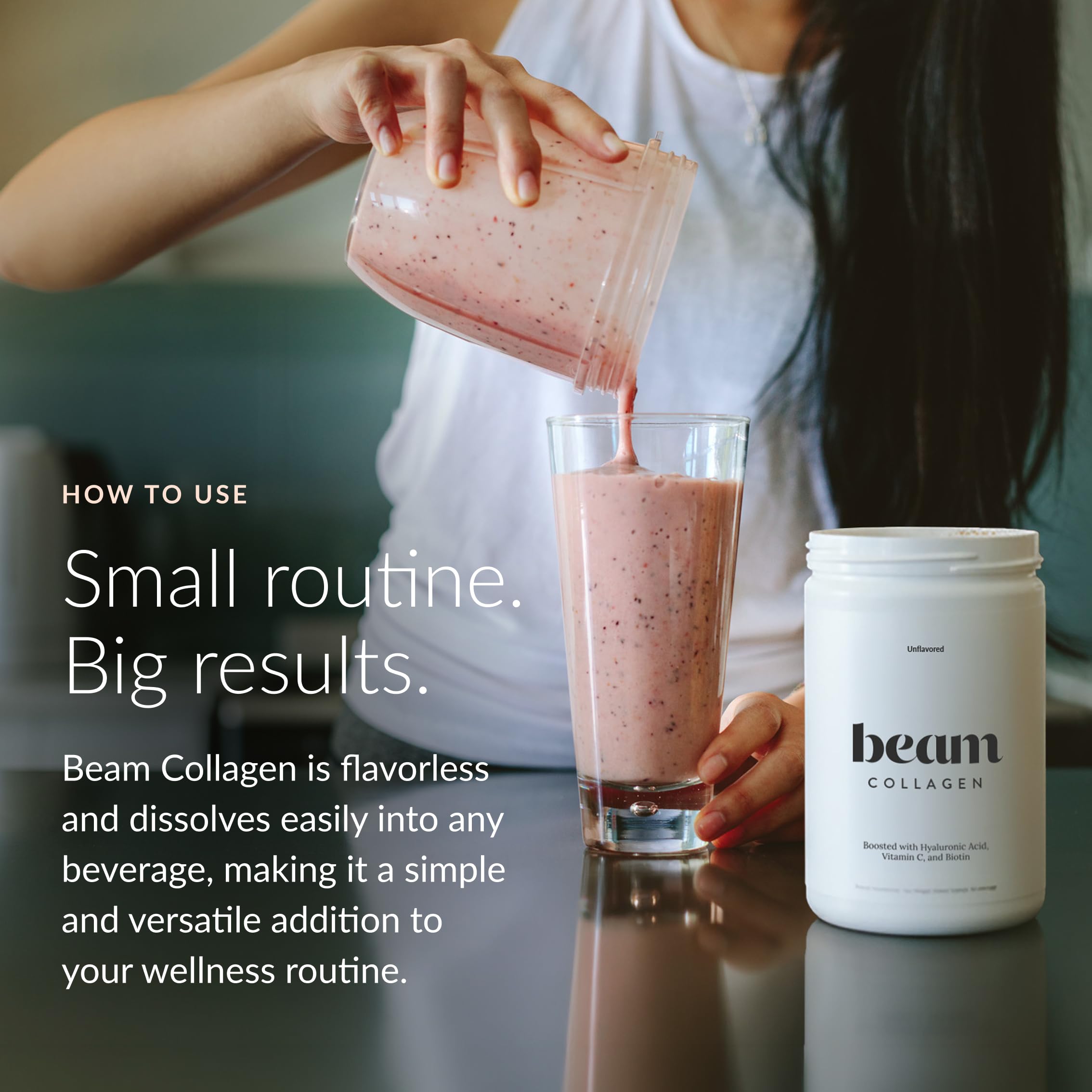BEAM Collagen Powder Collagen for Women Collagen with - BEAM Official Imagery - 7