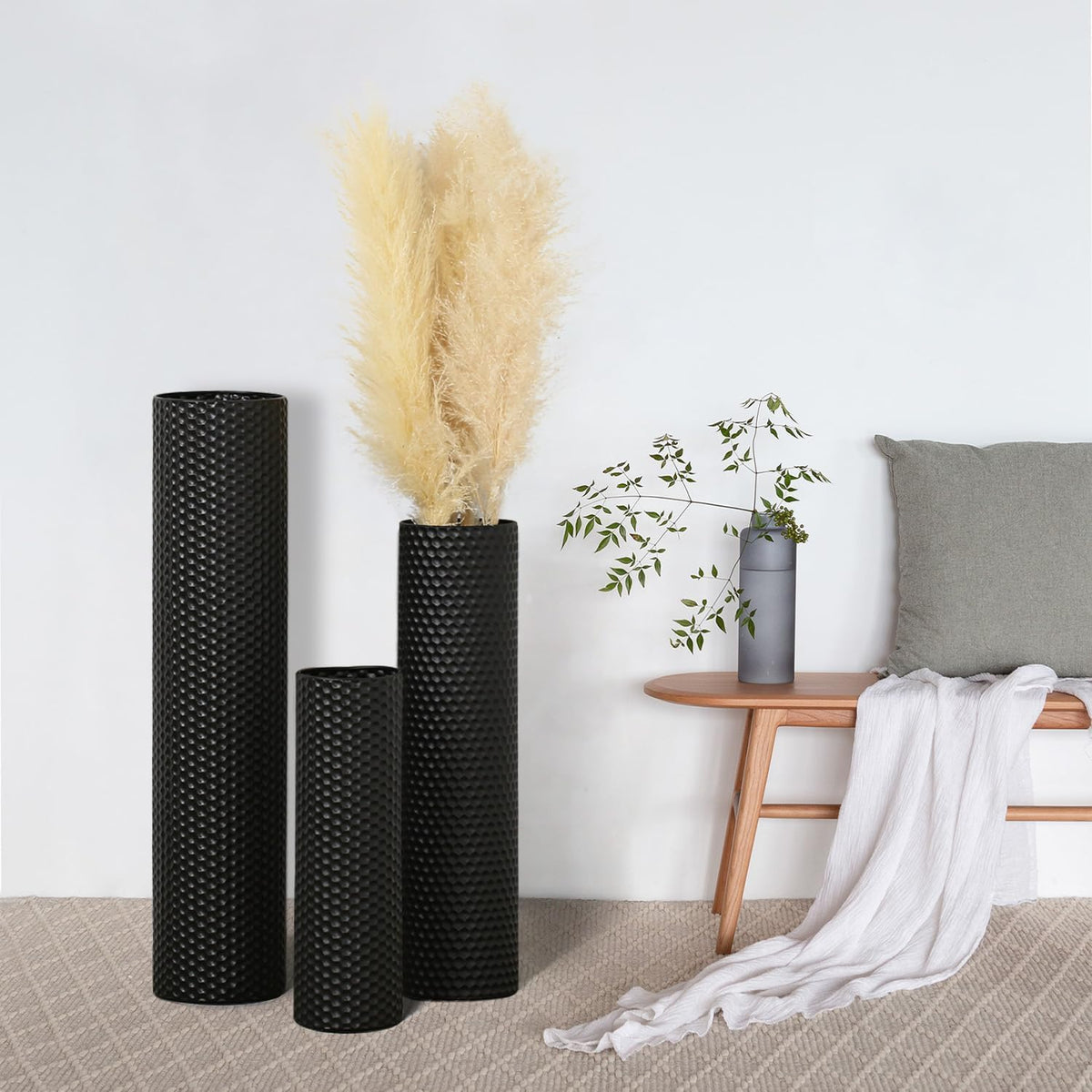 Dnnnii Tall Floor Vases Set of 3 - Dnnnii Official Imagery - 8