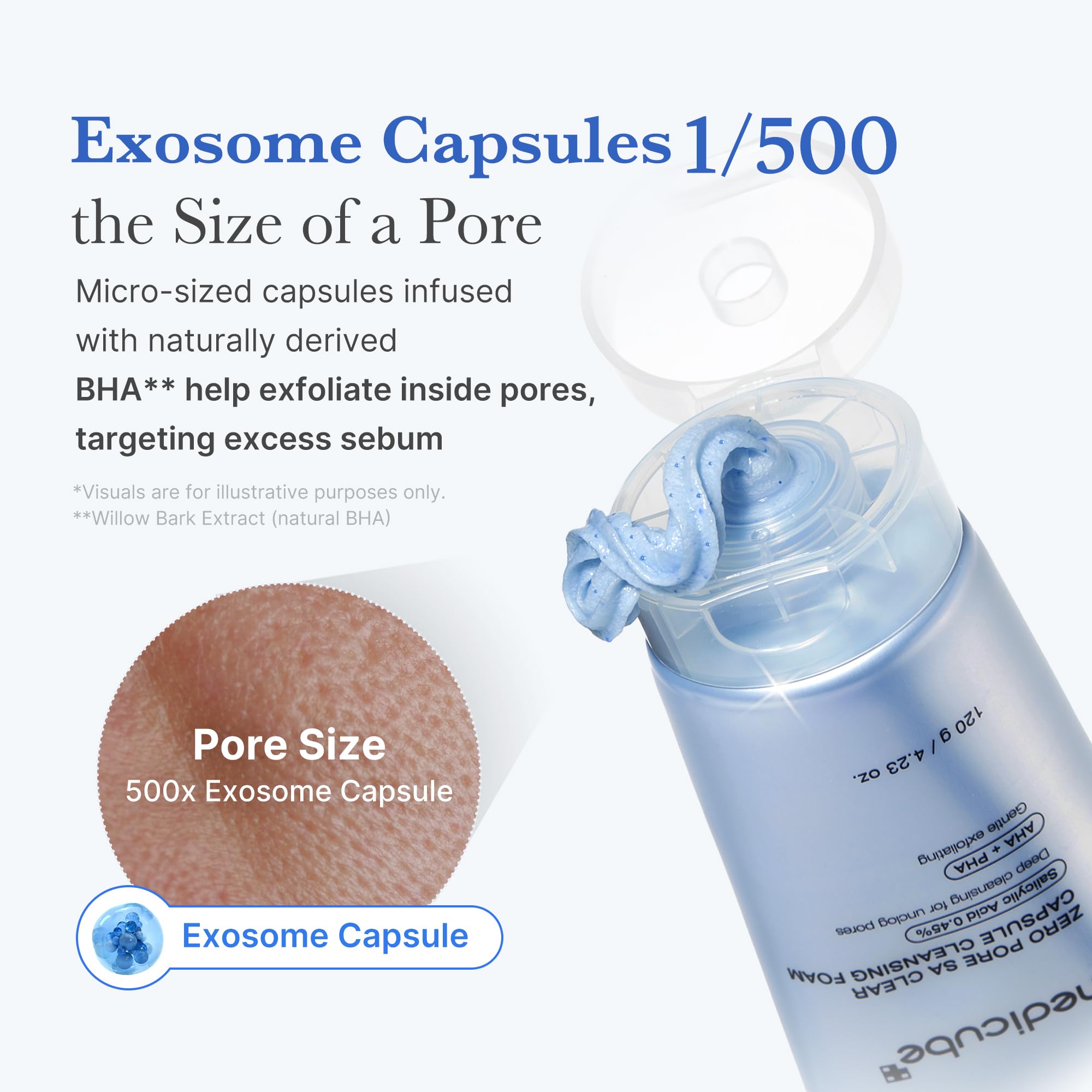medicube Facial Cleanser Zero Pore Capsule Cleansing Foam - medicube Official Product View 6
