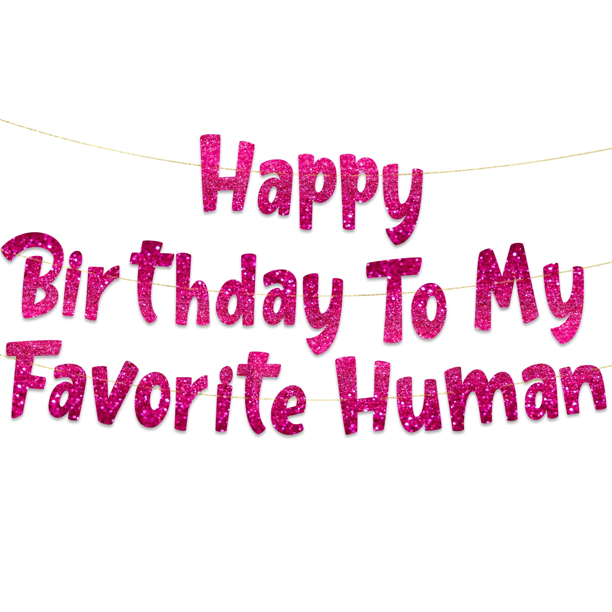 Sterling James Co. Pre-Strung Happy Birthday To My Favorite Human - Sterling James Co. Official Product View 6