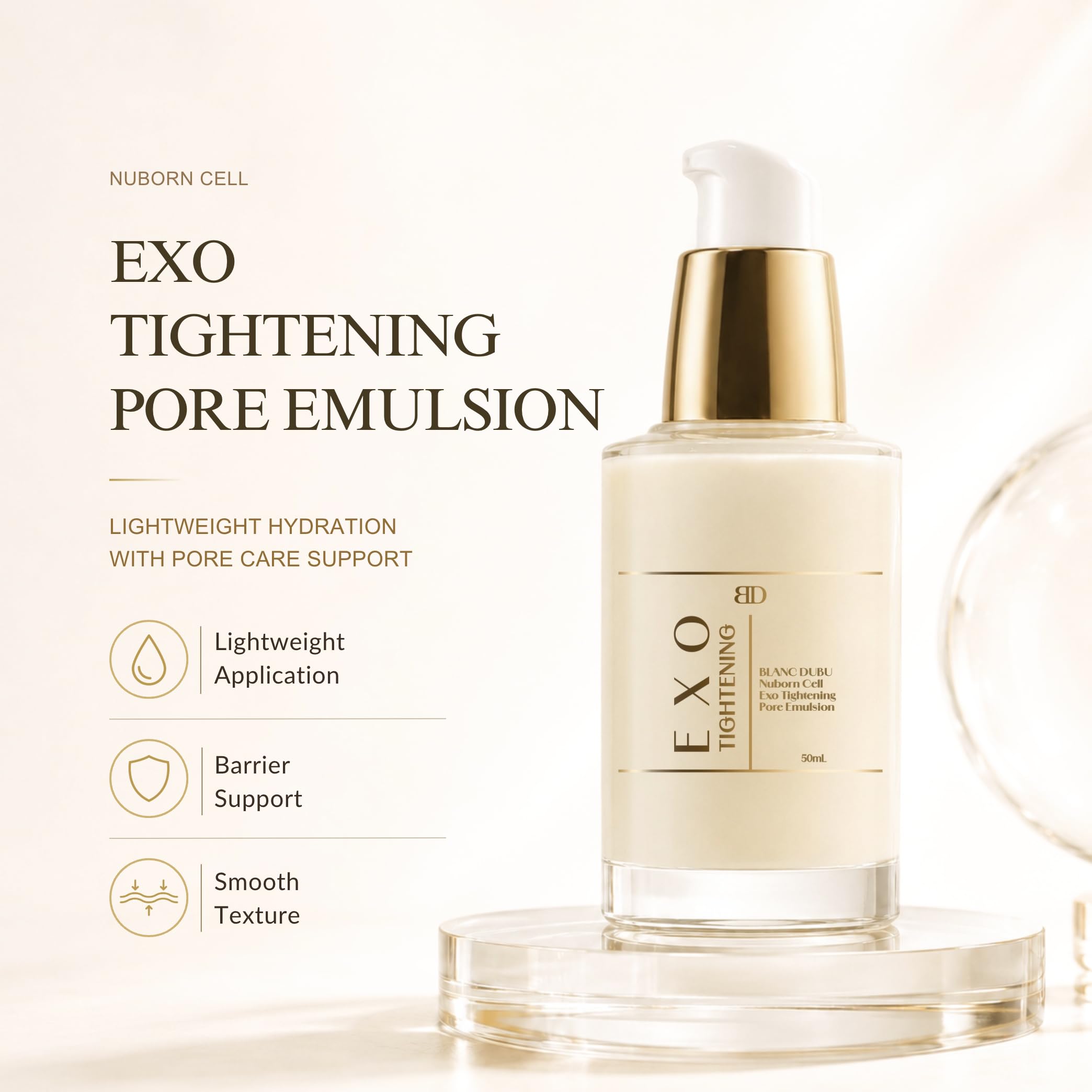 Nuborn Cell EXO Tightening Pore Emulsion - BLANC DUBU Official Imagery - 3
