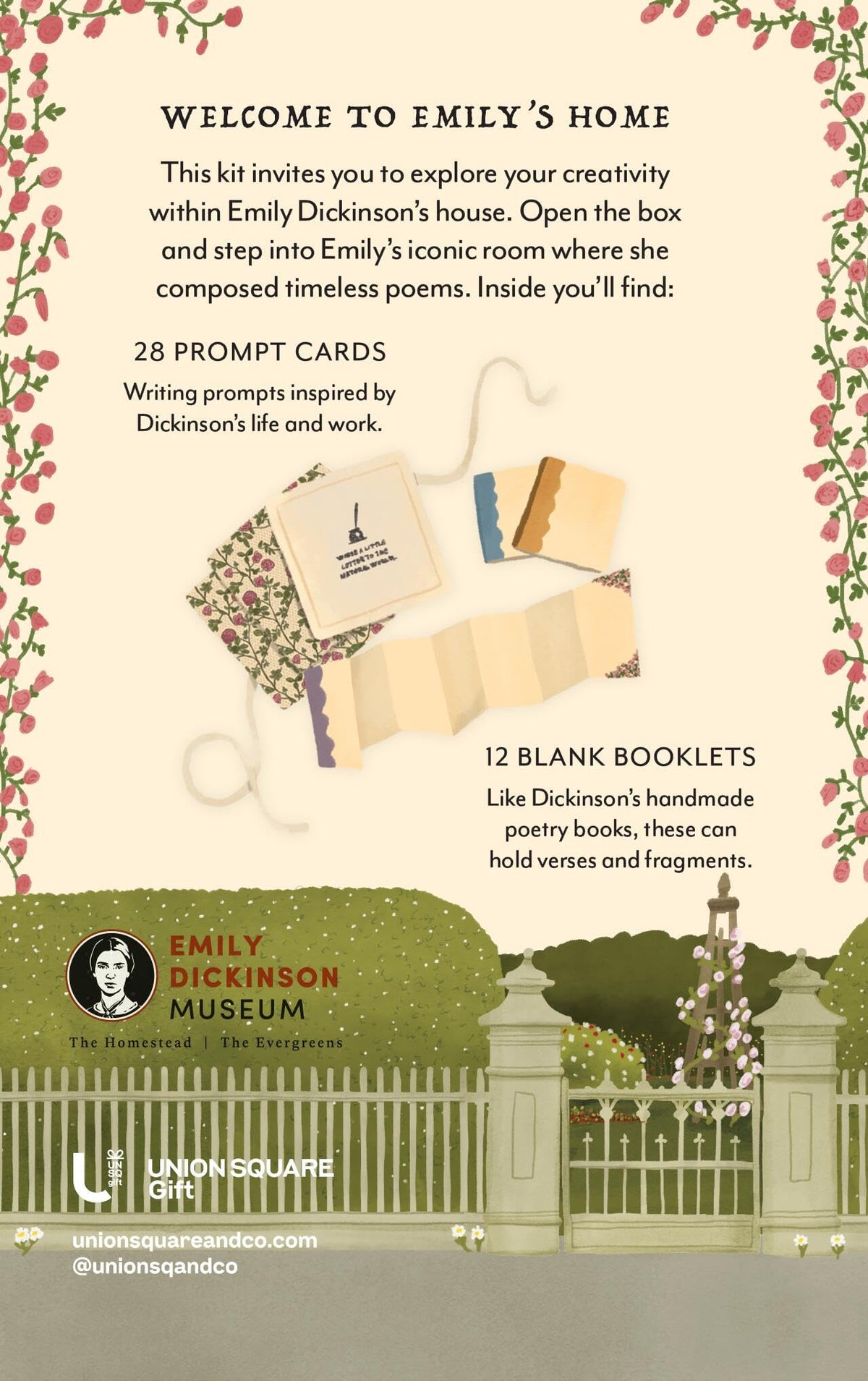 From the Desk of Emily Dickinson A Library Kit Creative - by               
		   Emily Dickinson Museum     
       			(Author) 
       	             Format: Product Bundle Official Imagery - 3