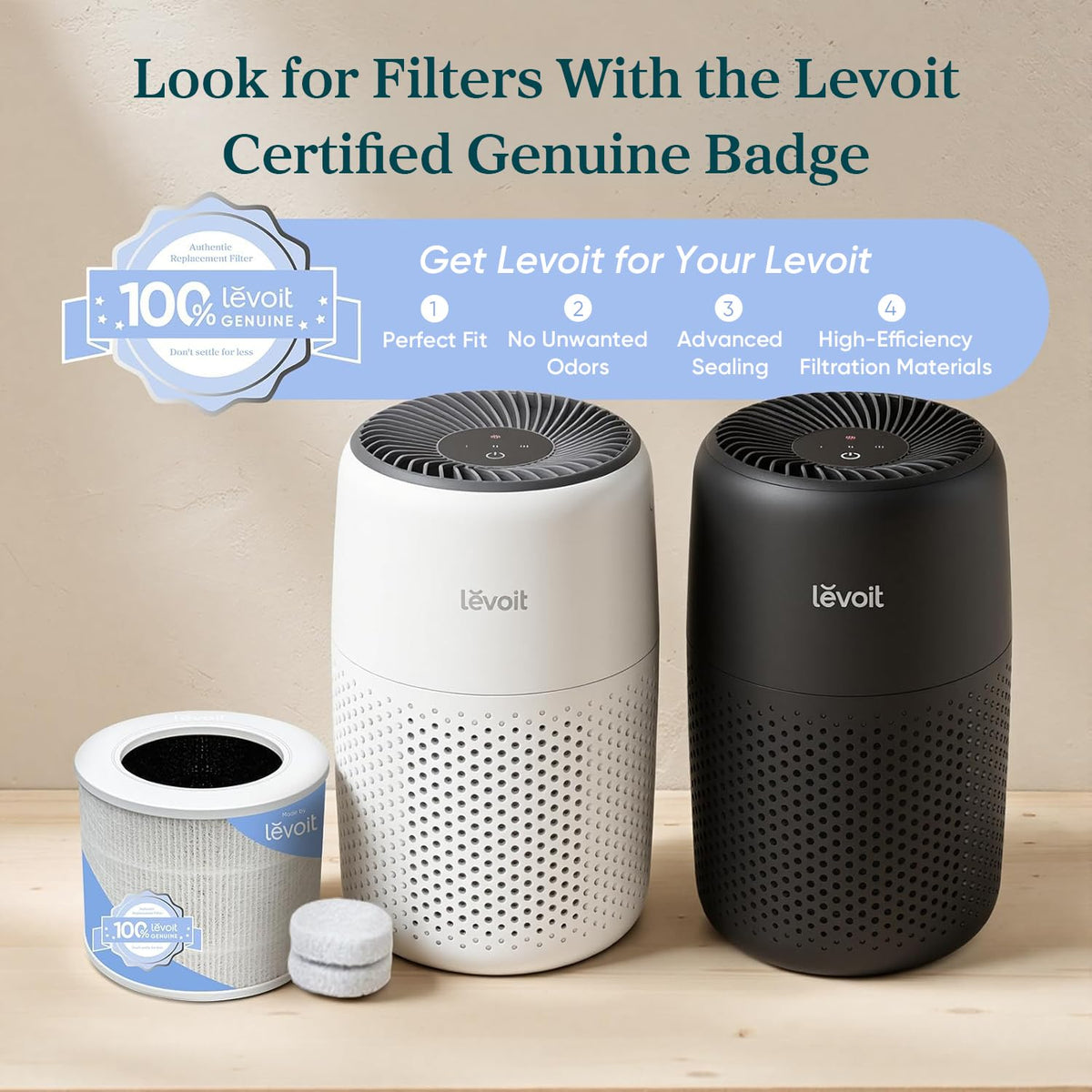 Levoit Air Purifiers for Bedroom Home Pets Dorm Room Small - Levoit Official Imagery - 8