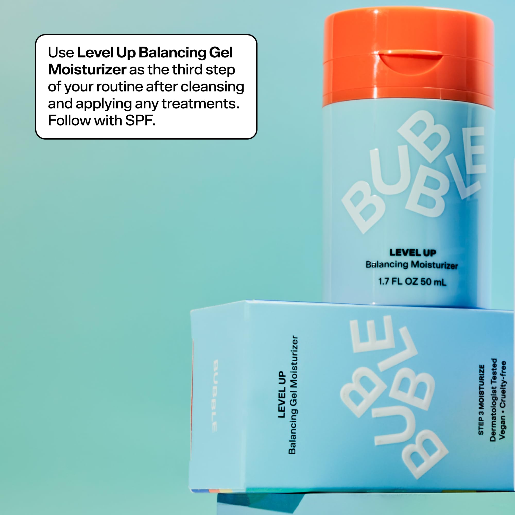 Bubble Skincare Level Up Balancing Gel Moisturizer for Oily - Bubble Skincare