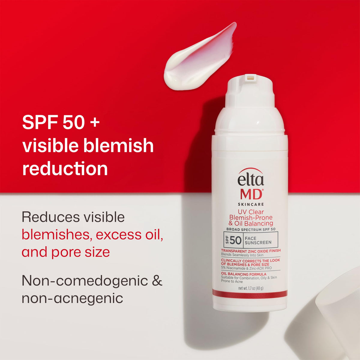 EltaMD UV Clear Face Sunscreen with Zinc Oxide Oil Free SPF - Premium Selection Official Imagery - 3