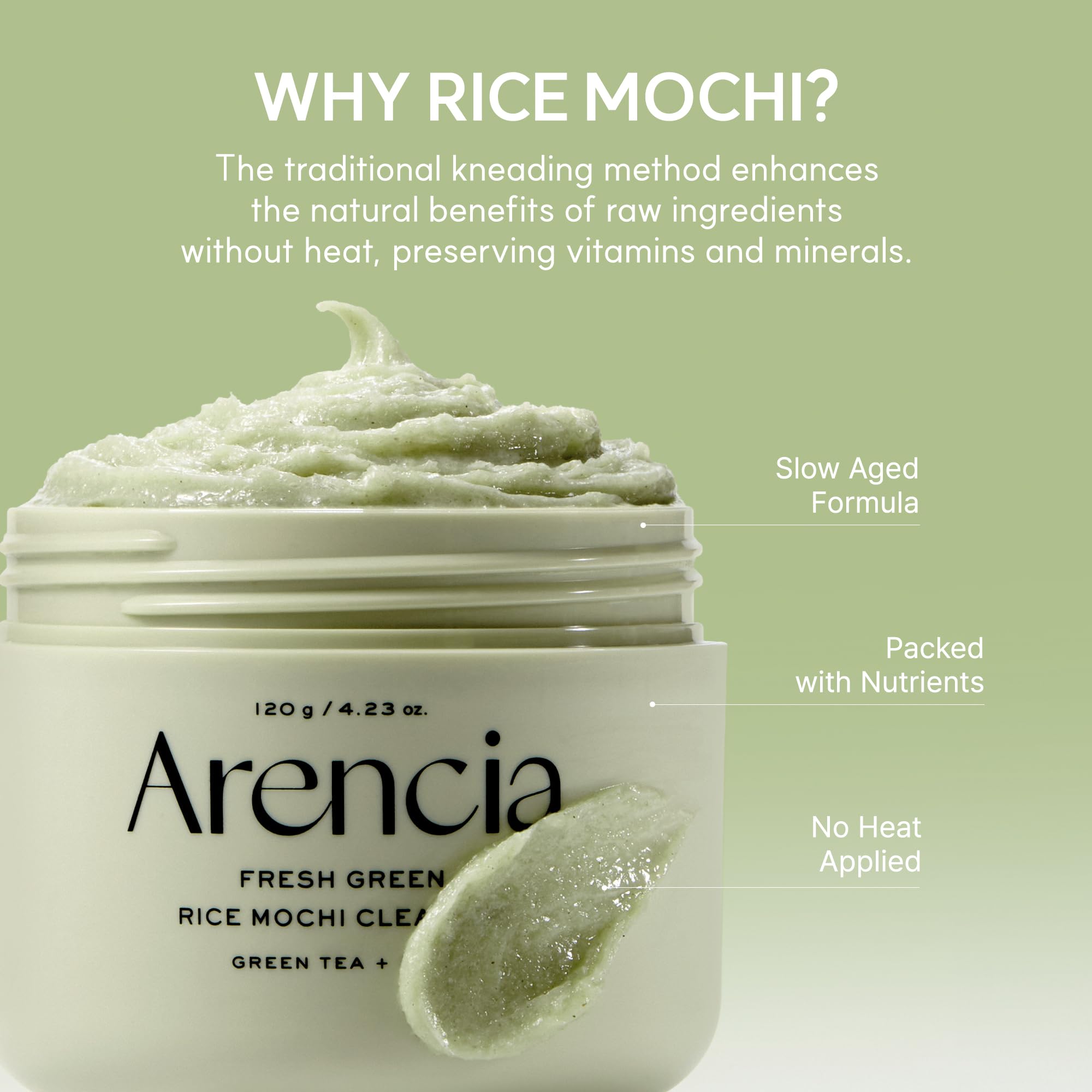 Arencia Korean Rice Mochi Face Cleanser - ARENCIA Official Product View 7
