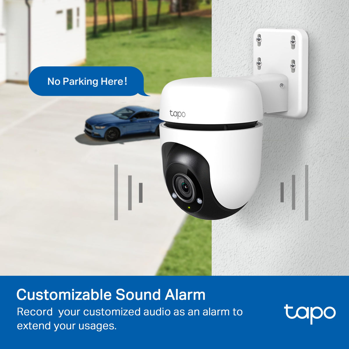 TP Link Tapo 1080P Outdoor Wired Pan Tilt Security Camera - Premium Selection Official Imagery - 8