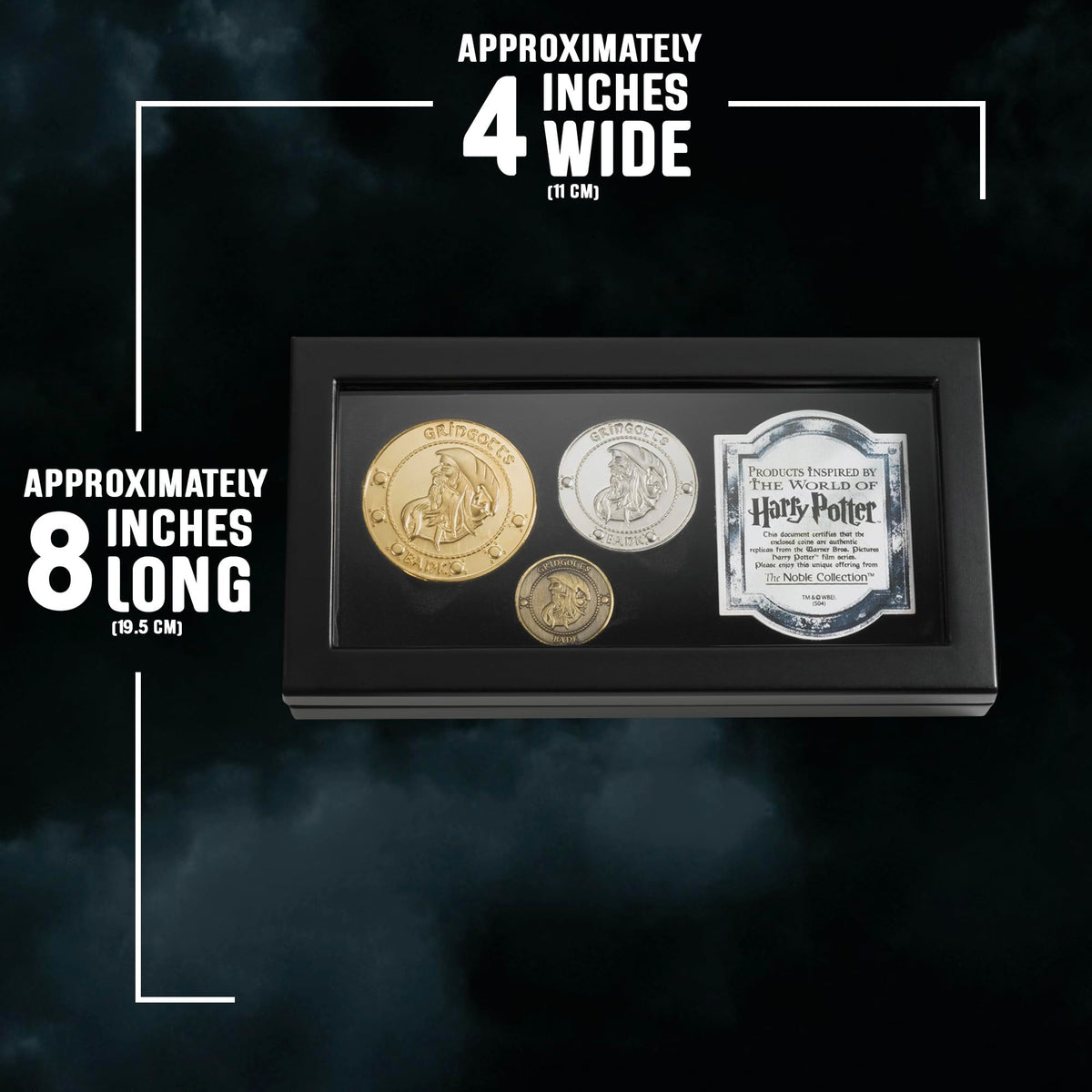 The Noble Collection The Gringotts Bank Coin Collection - The Noble Collection Official Imagery - 3
