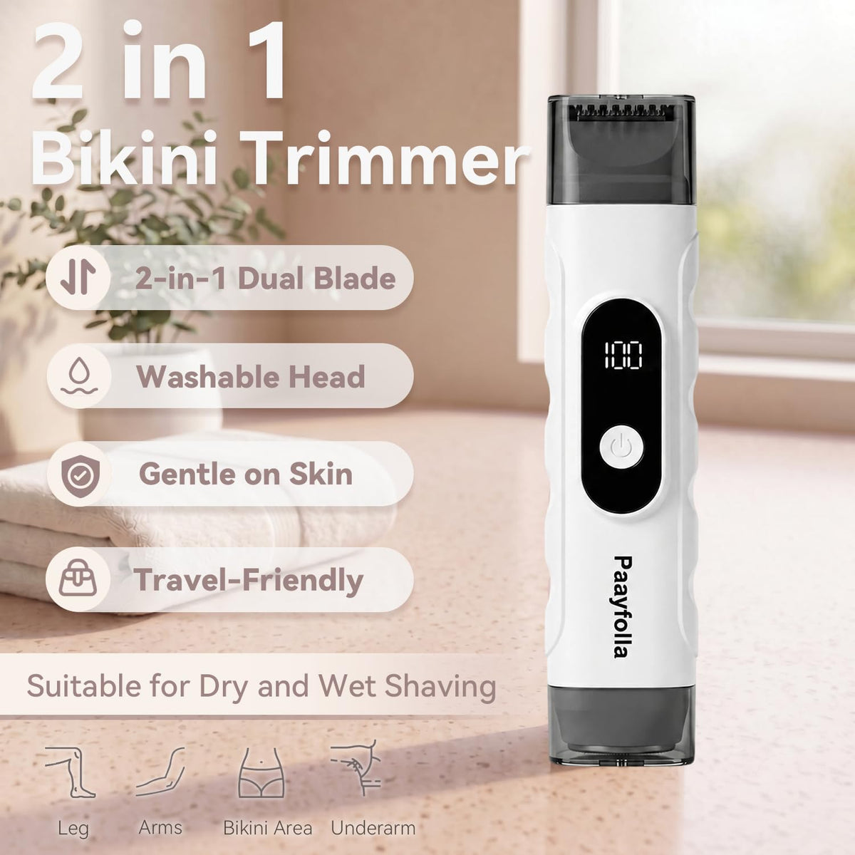 Women s Bikini Trimmer - Paayfolla Official Imagery - 3
