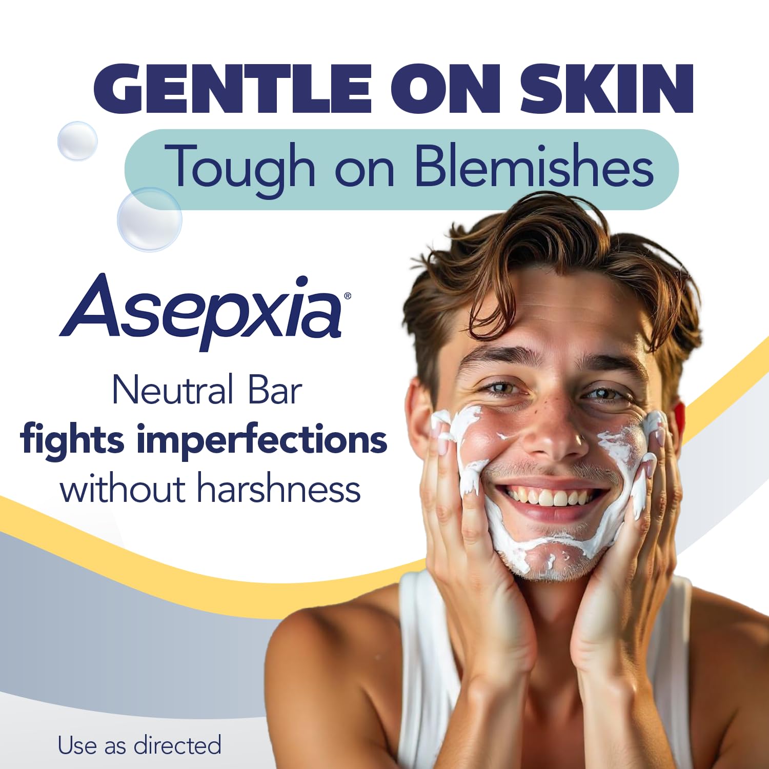 Asepxia Acne Treatment Neutral Hypoallergenic Bar Soap 4 Oz - Asepxia Official Imagery - 4