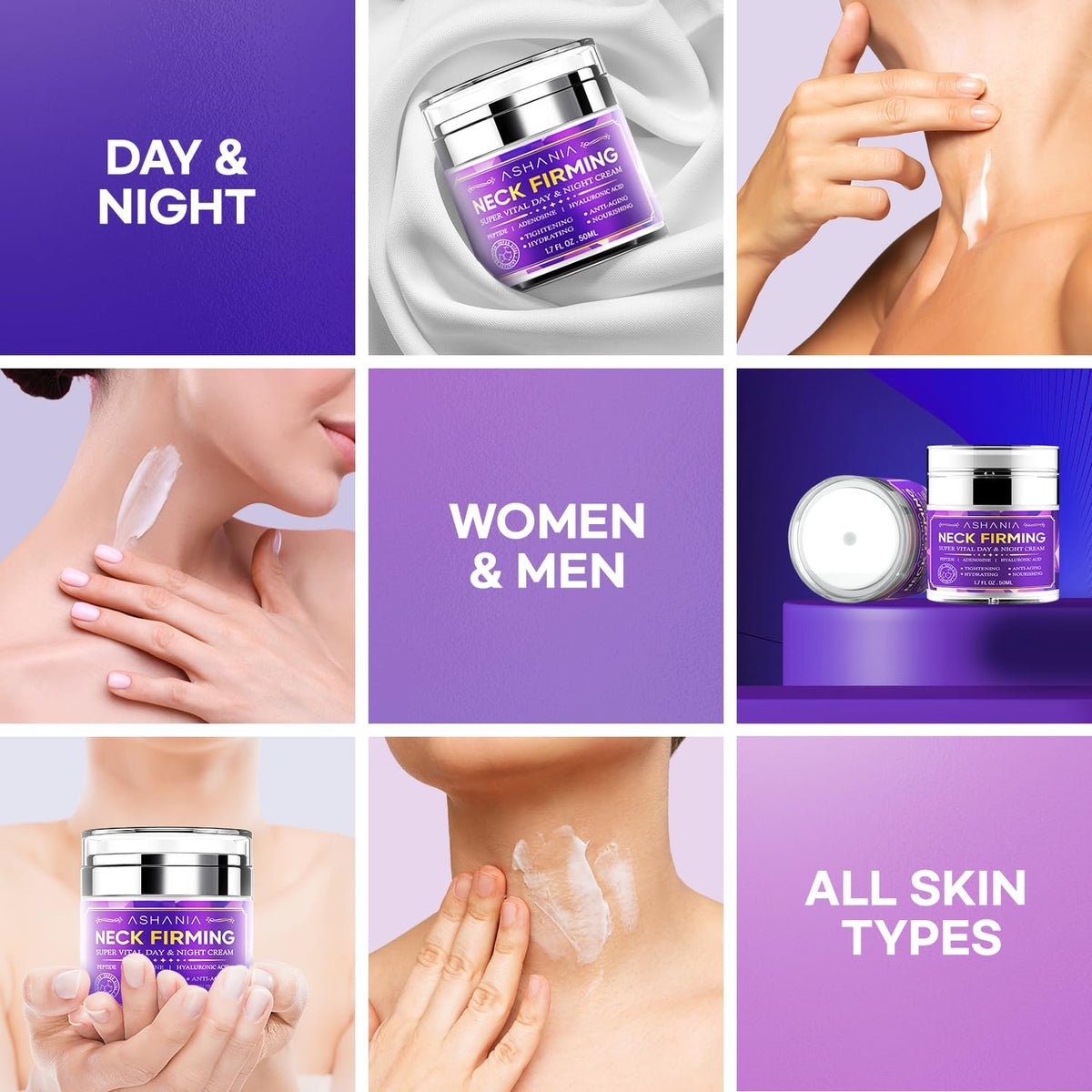 Korean Neck Firming Cream Neck Tightening and Lifting Cream - Ashania Official Imagery - 8