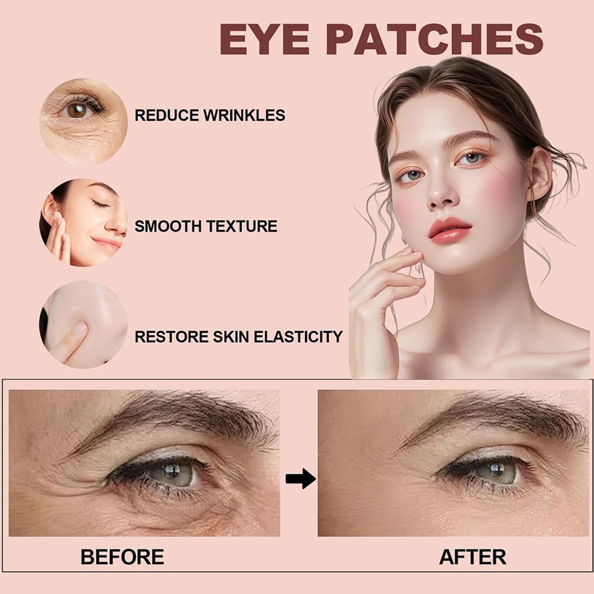 Eye Patches Under Eye Smile Line Patches - NOVALIFT Official Product Imagery - 4