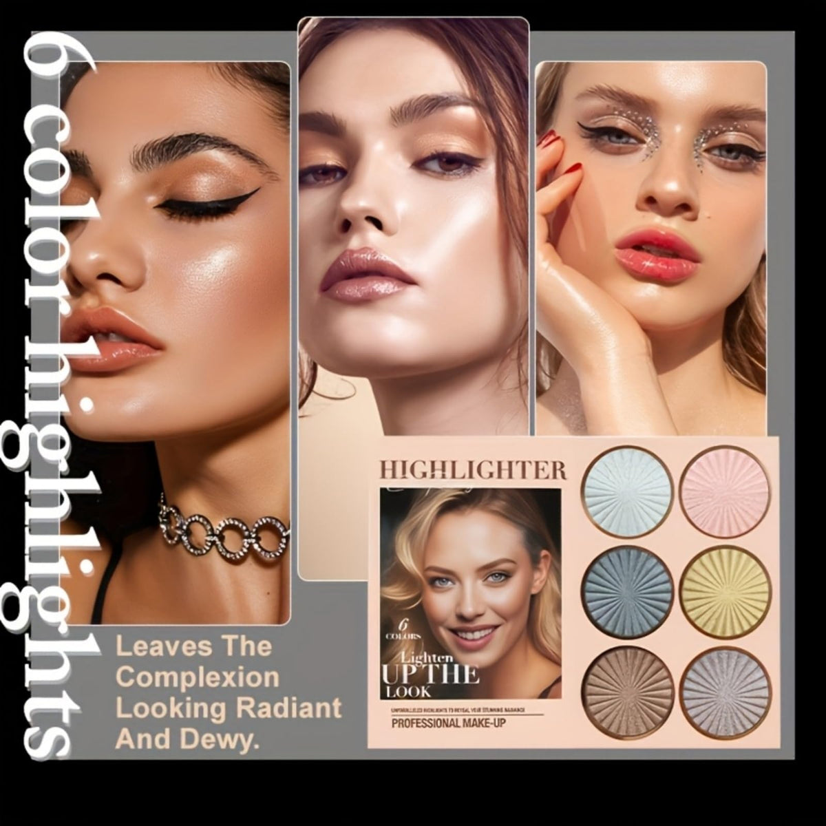 5 Layer Book Style Foldable Makeup Gift Set 24 Eyeshadow 24 - BrilliantDay Official Imagery - 8