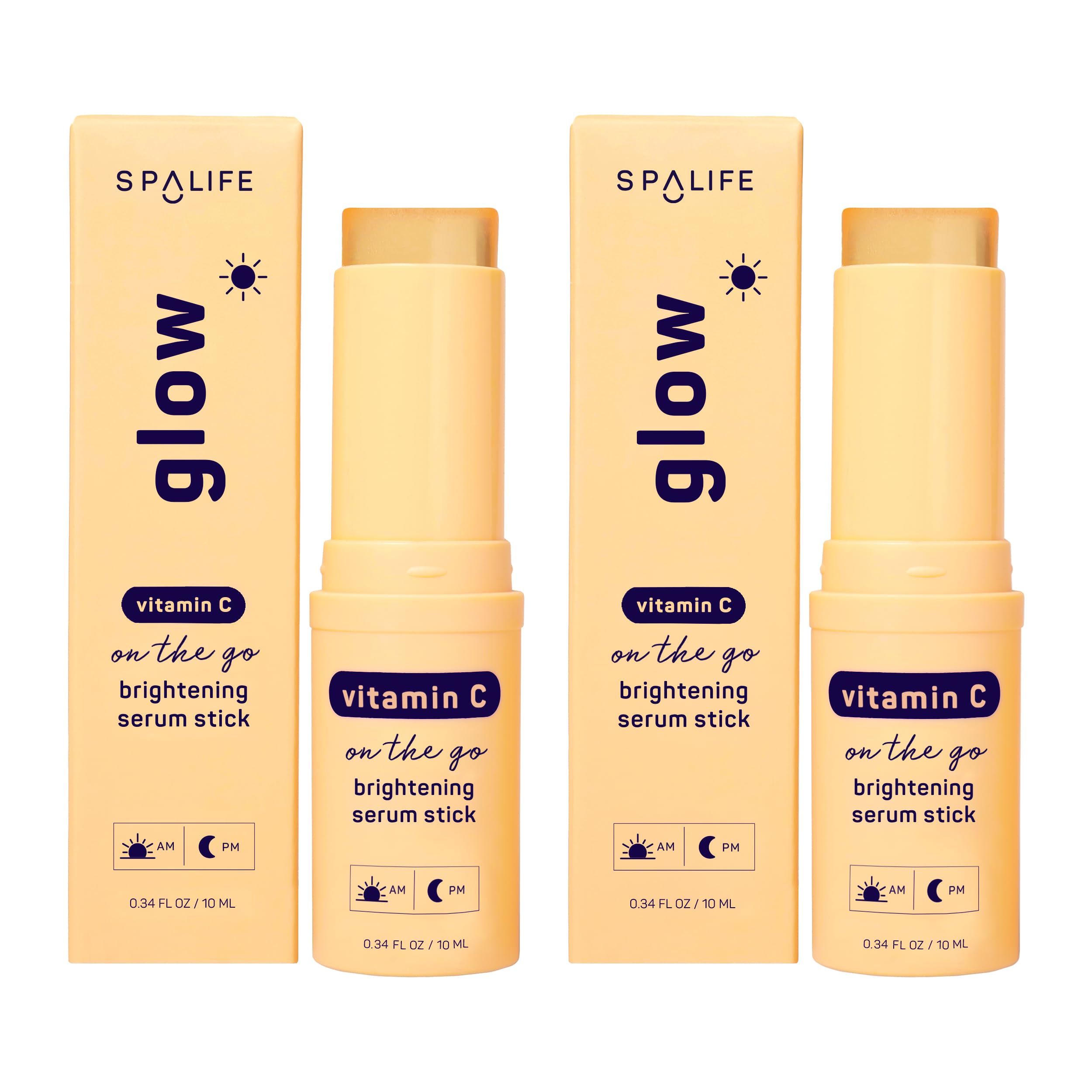 SpaLife Beauty Glow Vitamin C Serum Stick 2 Pack - SpaLife