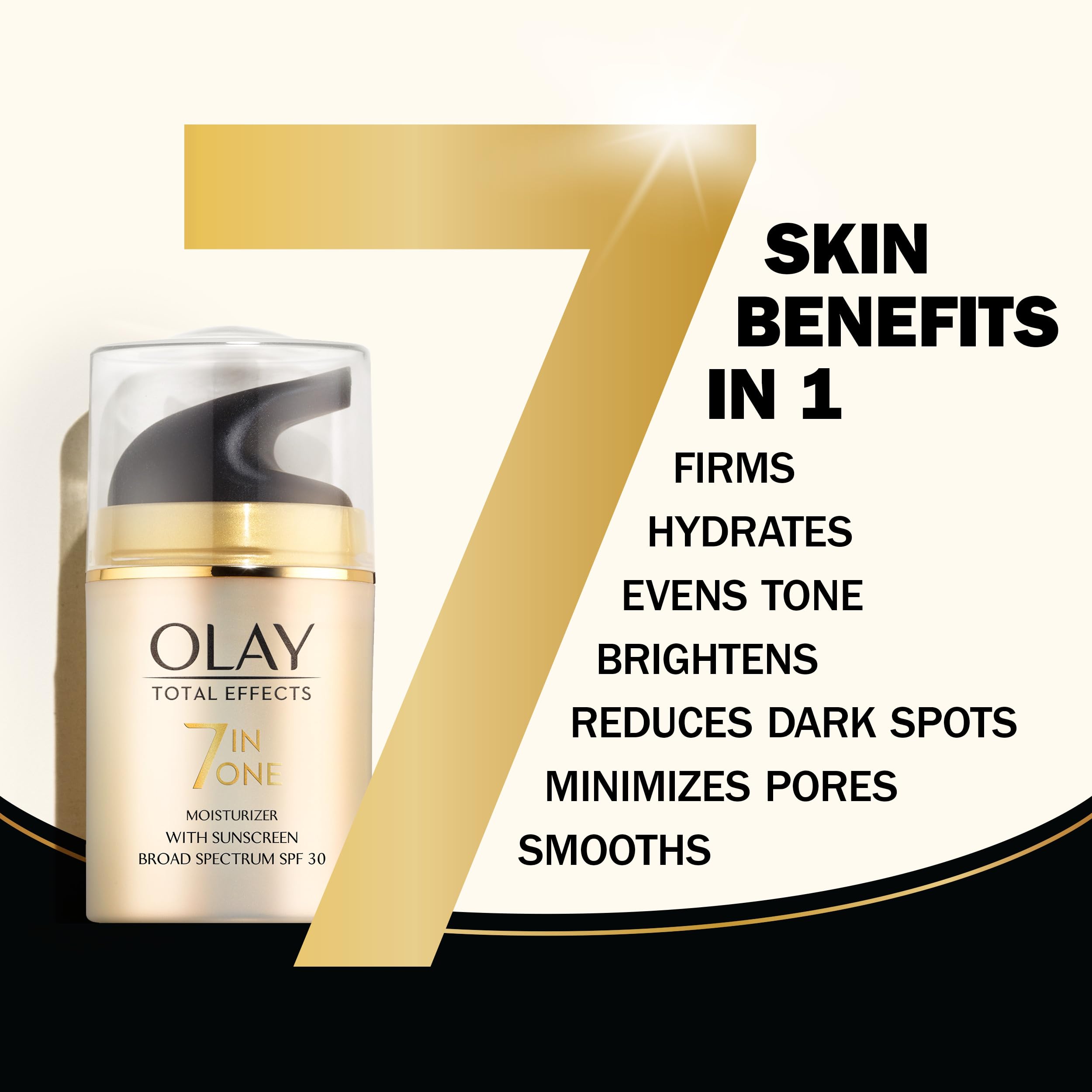 Olay Facial Moisturizing Lotion SPF 30 Total Effects for Dry - Olay