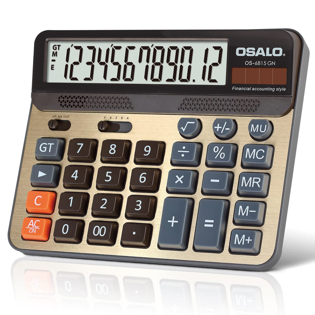 Desktop Calculator Extra Large 5 Inch LCD Display 12 Digit - pendancy Official Imagery - 1