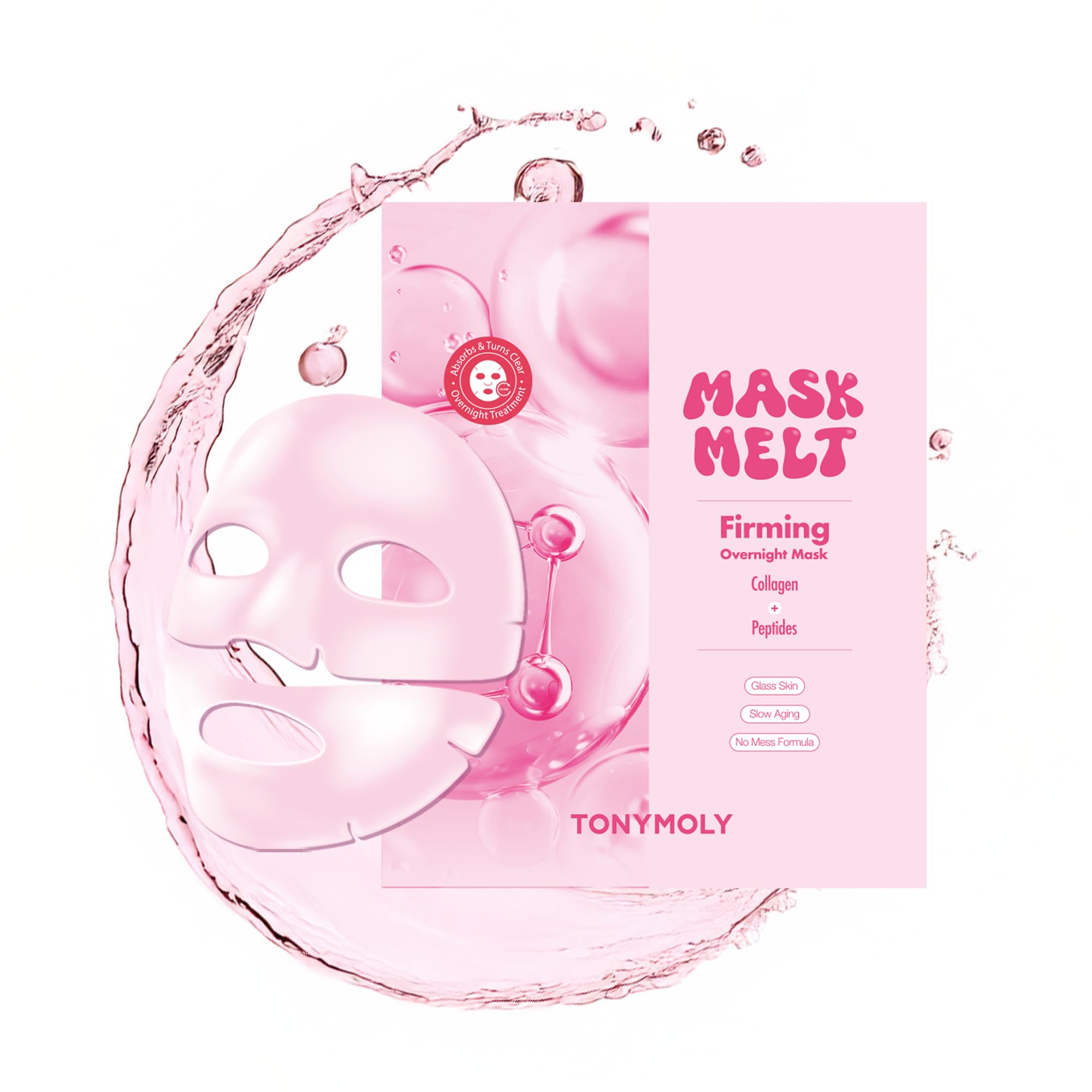 TONYMOLY Mask Melt Blurring Mask, 4-Pack - TONYMOLY