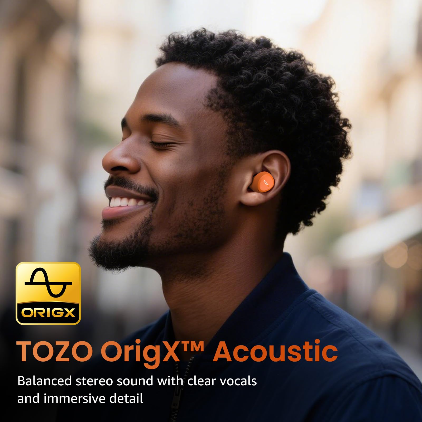 TOZO A1 Wireless Earbuds Bluetooth 5.3 Light Weight in Ear Headph - TOZO Official Product View 2