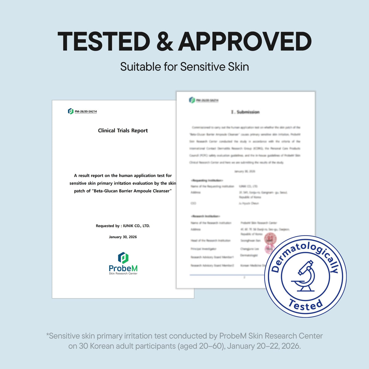 IUNIK Beta Glucan Barrier Ampoule Cleanser - IUNIK Official Product Imagery - 7