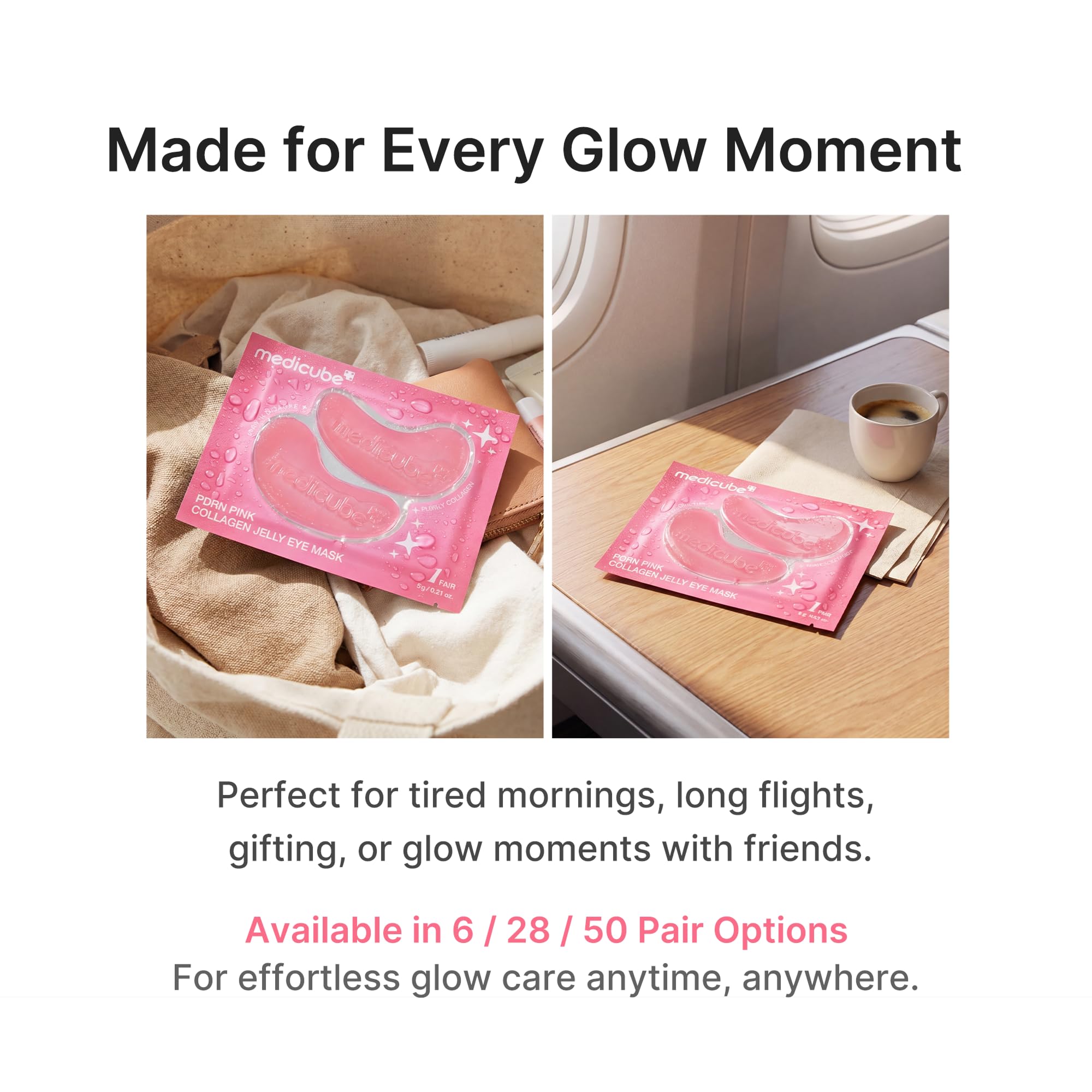 medicube Jelly Eye Mask PDRN Pink Collagen - medicube