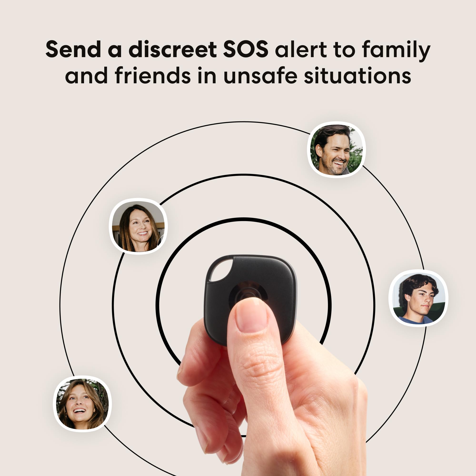 Life360 Tile - Bluetooth Tracker, Keys Finder and Item Locator fo by Life360 - Angle View 5