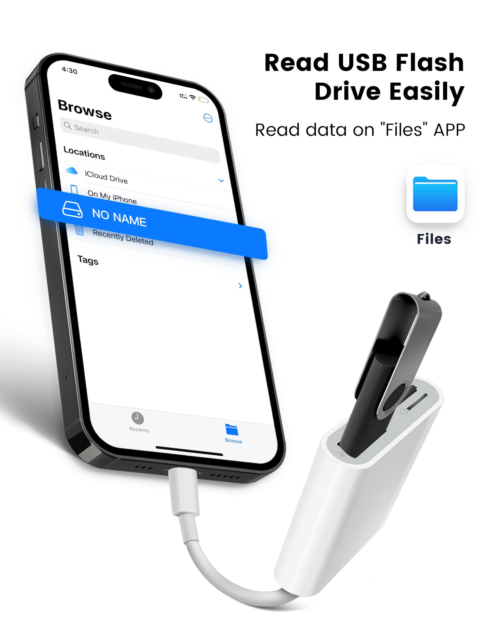 MujuDoler USB-C SD card reader for iPhone, iPad, MacBook with dual slots and USB port for memory transfer and trail camera use.