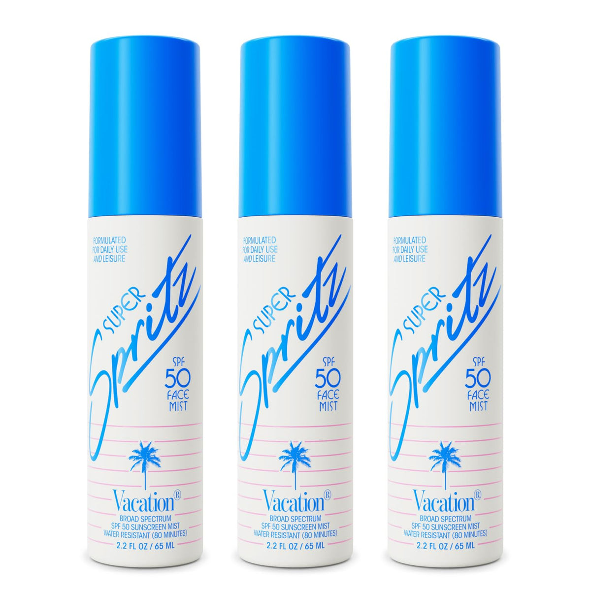 Vacation Super Spritz SPF 50 Face Sunscreen Spray and Air - VACATION Official Imagery - 8