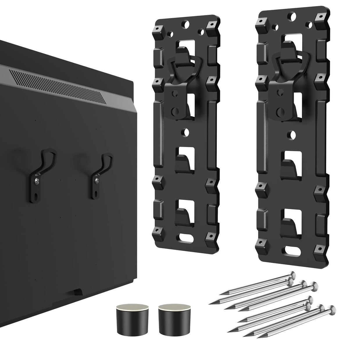 FORGING MOUNT No Stud TV Wall Mount for 26 100 TVs Holds - FORGING MOUNT Official Imagery - 1