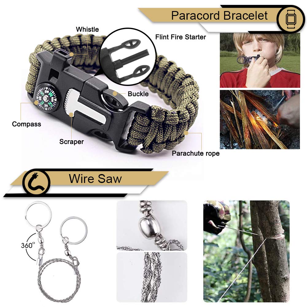 EMDMAK Gifts for Men Dad Husband Boyfriend, Survival Gear and Equipmen - View 5