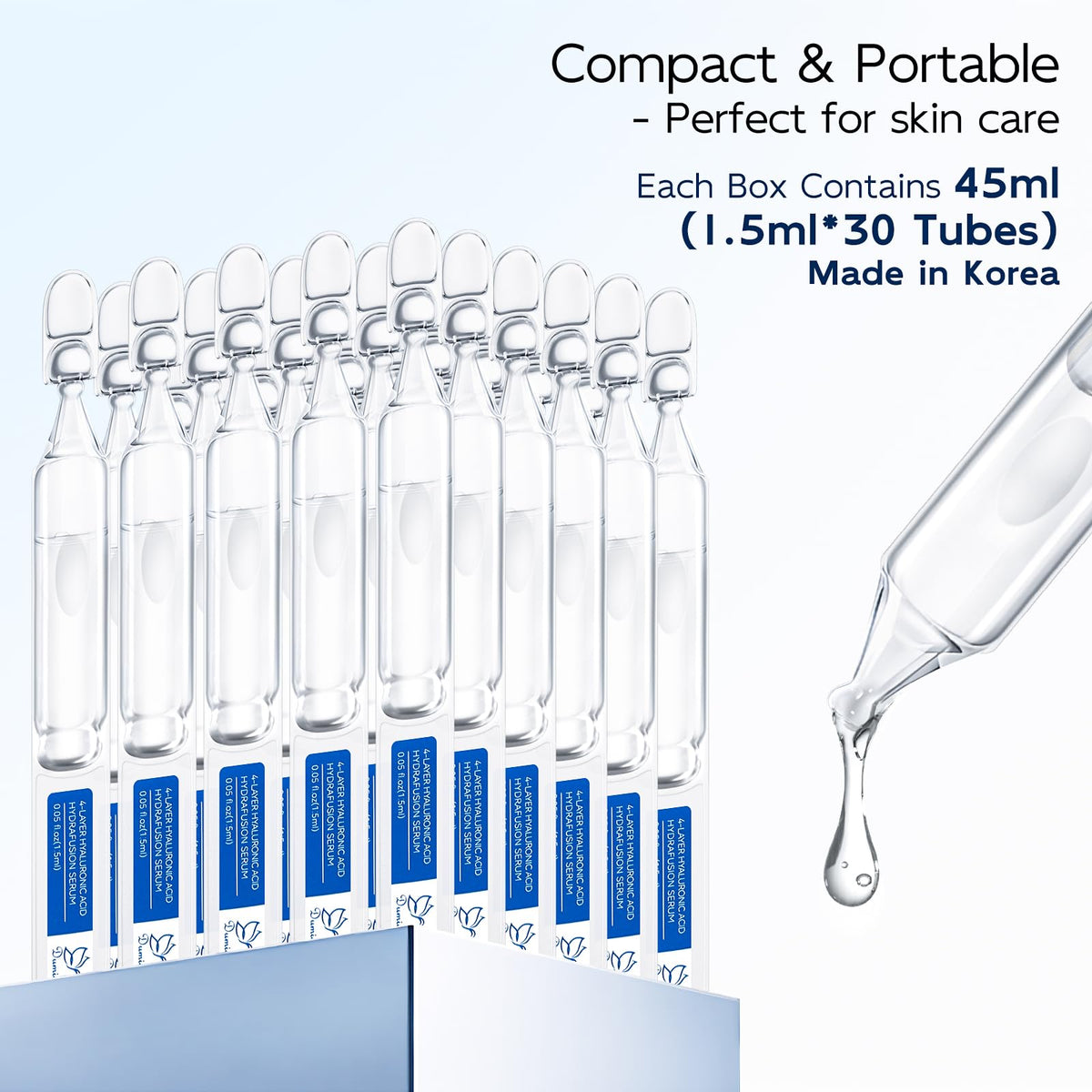 3 Hyaluronic Acid Serum for Face Anti Aging Hydrating Serum - Dumie Official Imagery - 7