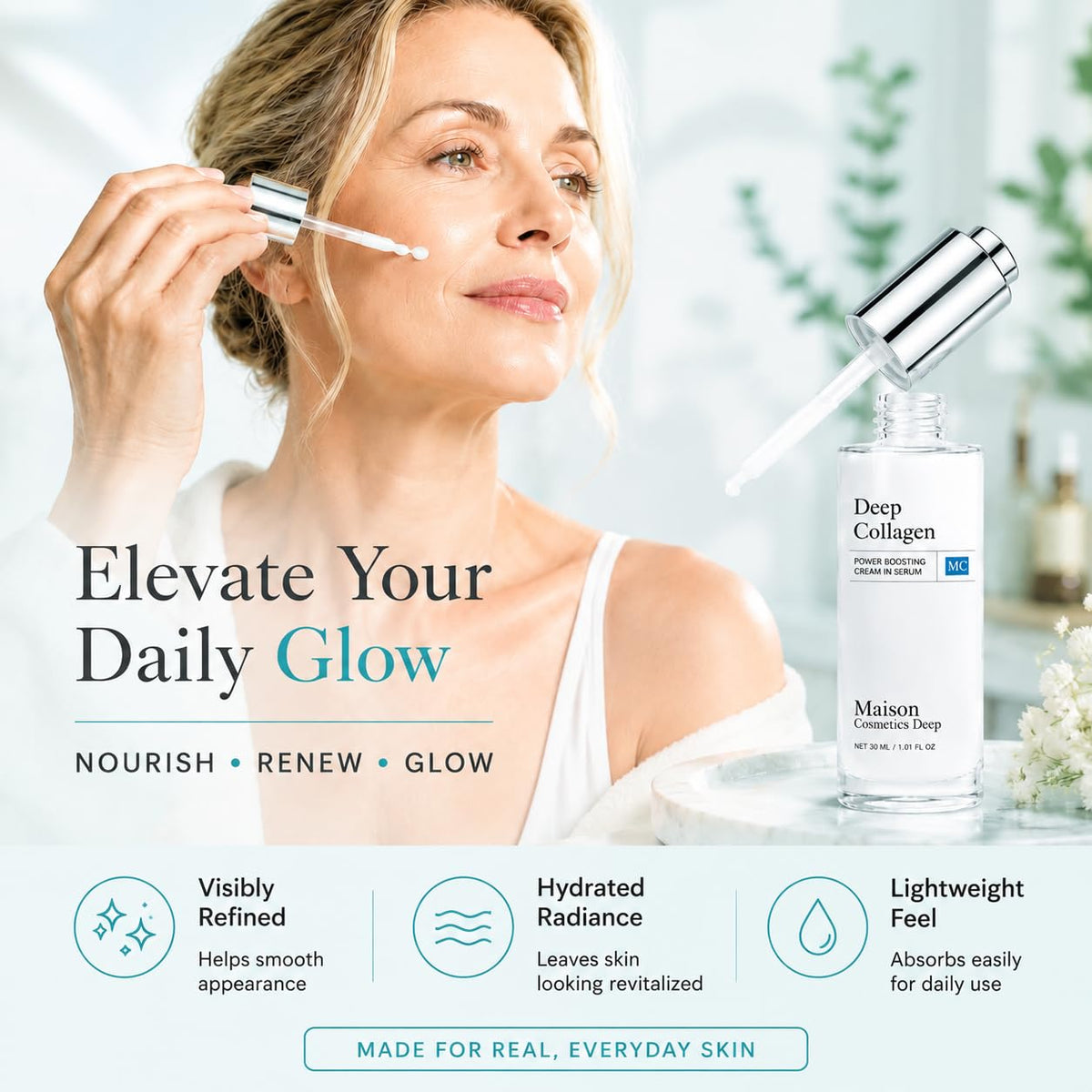 1PCSMaison Cosmetics Deep Collagen Maison Korean Cosmetics - Maison Cosmetics Deep Official Imagery - 5