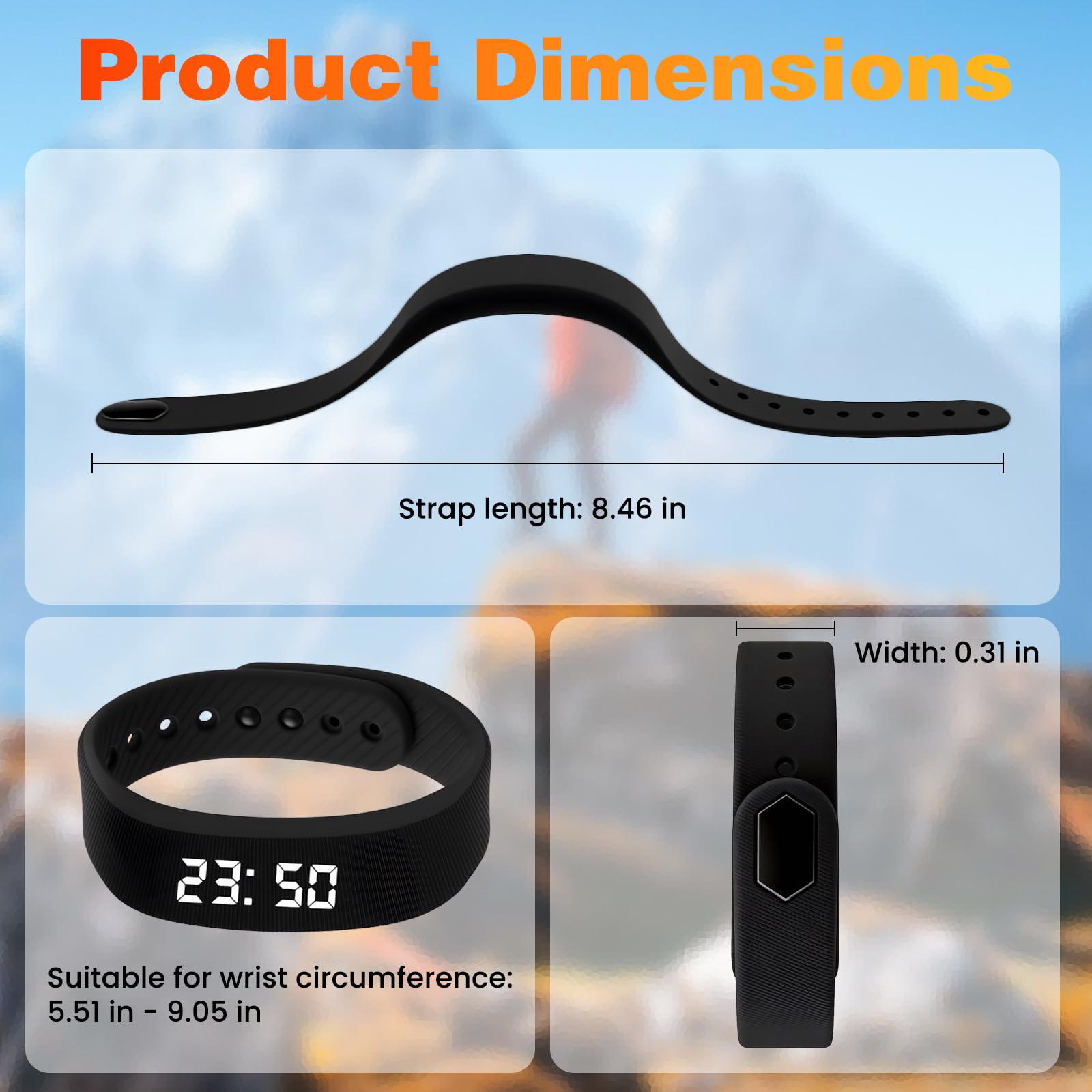 NLCCLTQ Effective Alarm Clocks for Deep Sleepers Extremely Vibrating W - View 9