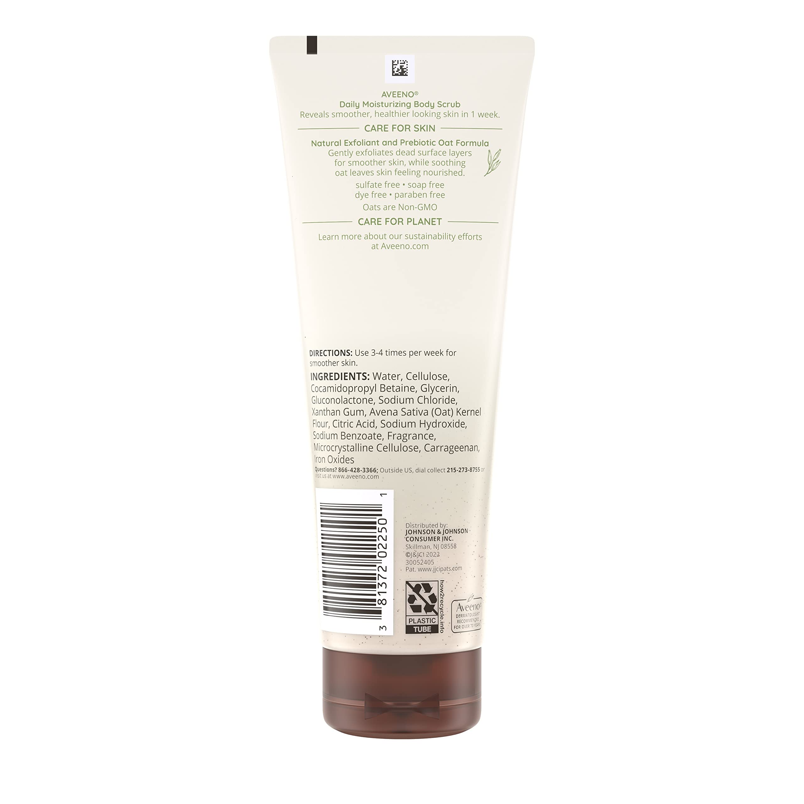 Elefair Tech Aveeno Daily Moisturizing Body Scrub, Exfoliating Body Wash for - Elefair Tech Official Product View 9