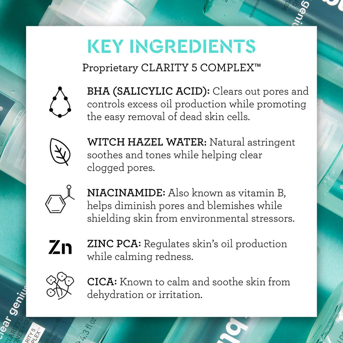 Bliss Clear Genius Clarifying Toner Serum - Bliss Official Imagery - 6