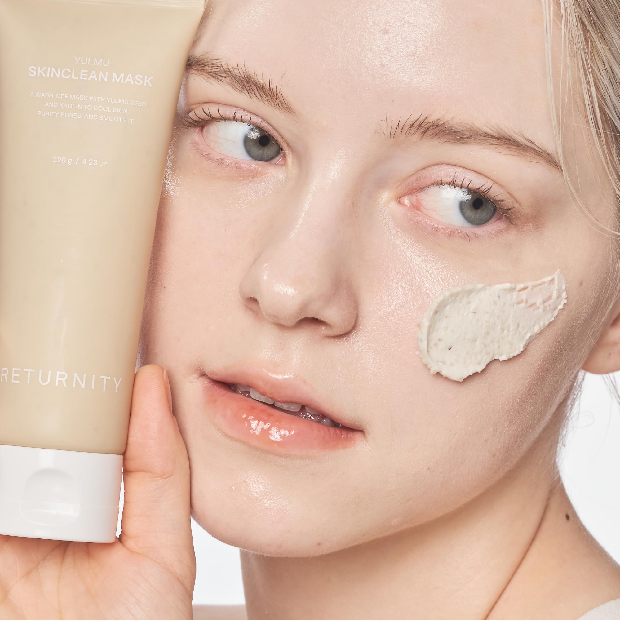 RETURNITY Yulmu Skinclean Mask, Gentle Exfoliating Wash-off Face - RETURNITY